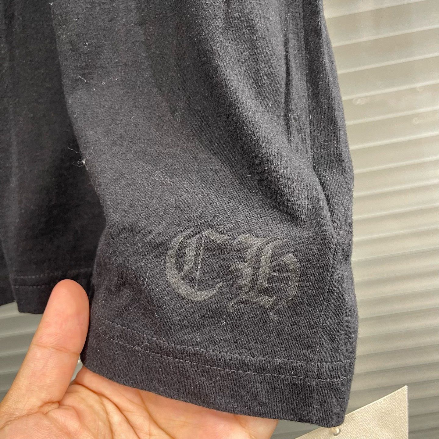 Chrome Hearts Chrome Hearts Blue Script Logo T-Shirt Size M Size US M / EU 48-50 / 2 - 5 Thumbnail