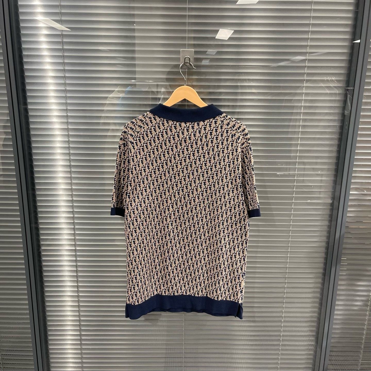 Dior Dior Oblique Monogram Polo Shirt Size S Size US S / EU 44-46 / 1 - 2 Thumbnail