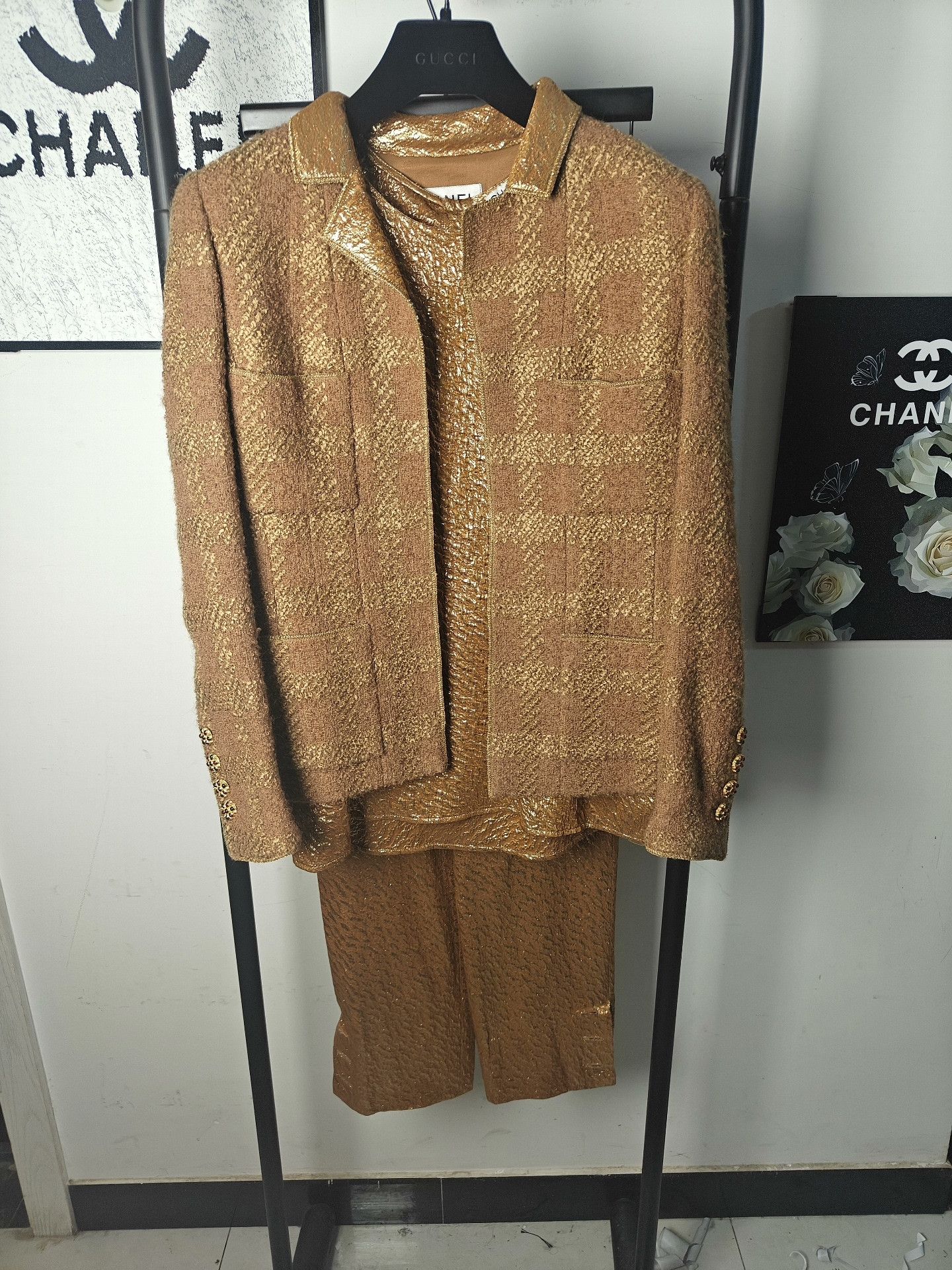 Chanel Chanel White Jacket M Women Size M / US 6-8 / IT 42-44 - 5 Thumbnail