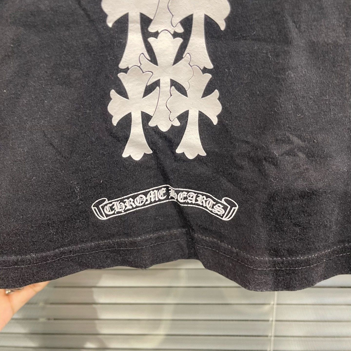 Chrome Hearts Chrome Hearts Spine Cross Logo T-Shirt L Size US L / EU 52-54 / 3 - 7 Thumbnail