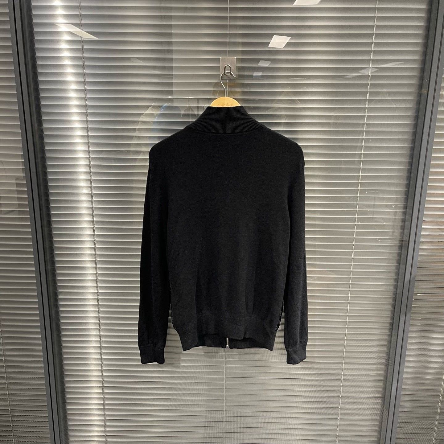 Prada Prada Triangle Logo Nylon Wool Hybrid Jacket 50 Size US M / EU 48-50 / 2 - 2 Thumbnail