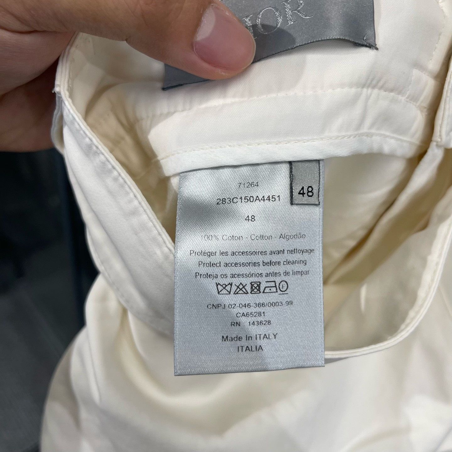 Dior Dior CD Buckle Utility Shorts Size 48 Size US 32 / EU 48 - 5 Thumbnail