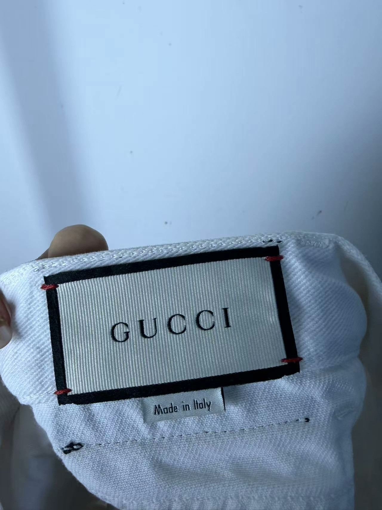 Gucci Gucci Denim White Denim Jeans 32 Men Size US 32 / EU 48 - 3 Thumbnail