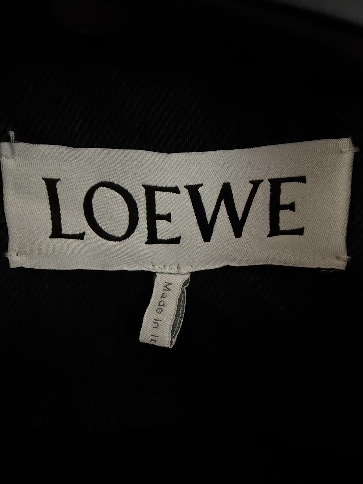 Loewe Loewe Washed Denim Work Jacket 46 Size US S / EU 44-46 / 1 - 3 Thumbnail