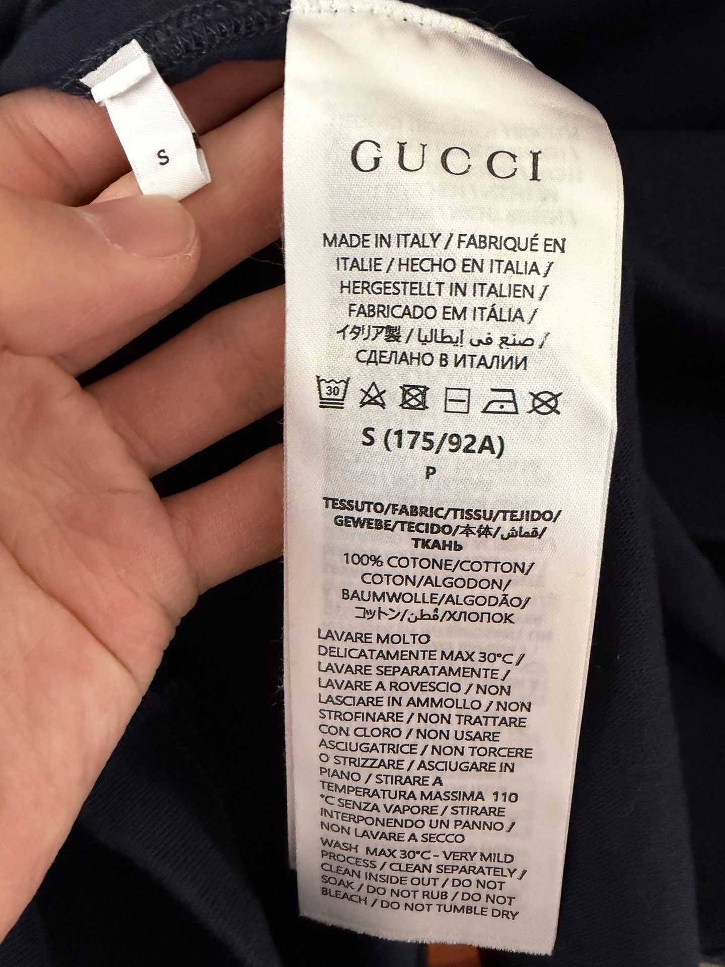 Gucci Gucci Logo Print T-Shirt Size S Size US S / EU 44-46 / 1 - 3 Thumbnail