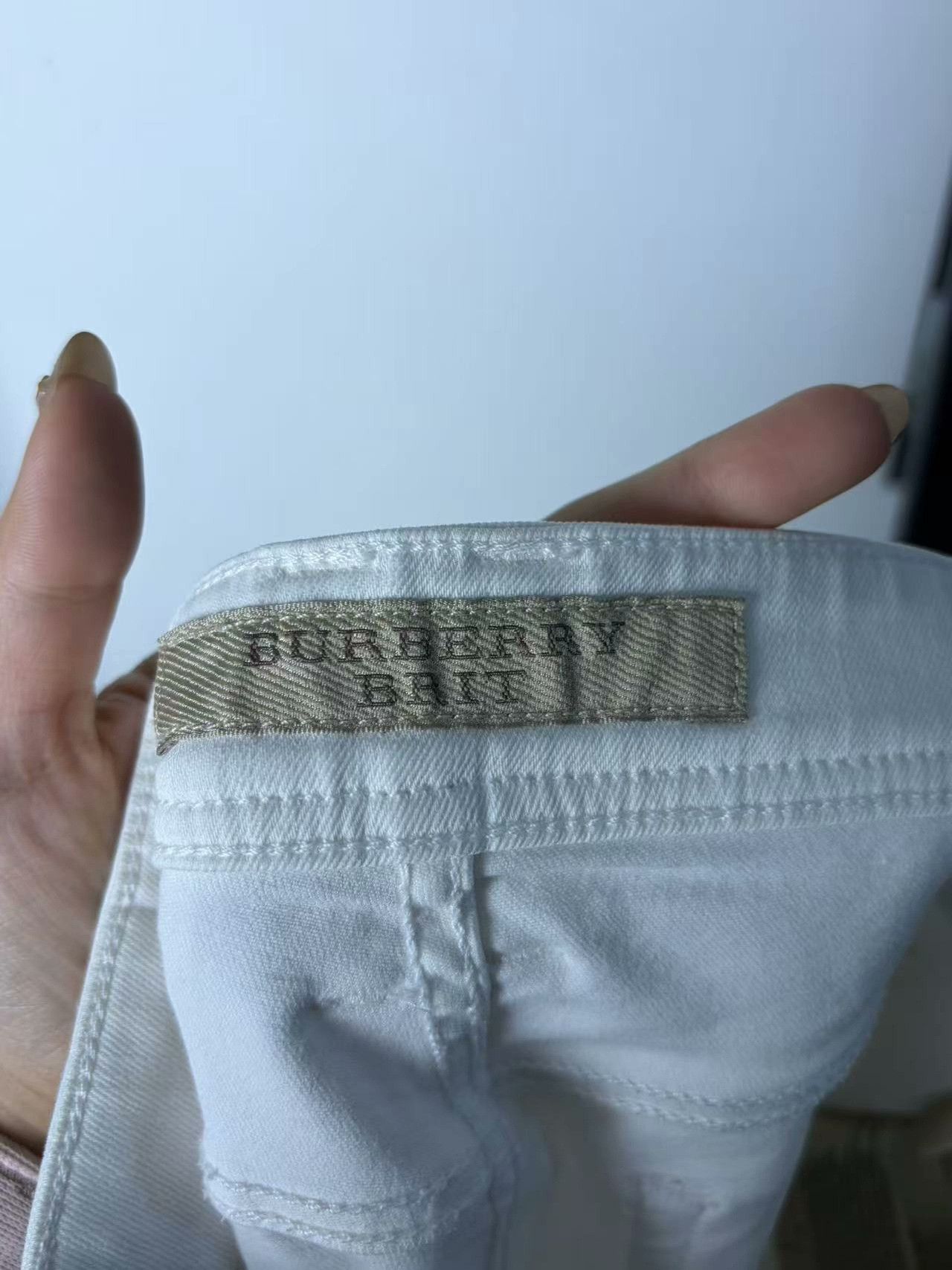 Burberry Burberry Denim White Denim Jeans 30 Men Size US 30 / EU 46 - 4 Thumbnail