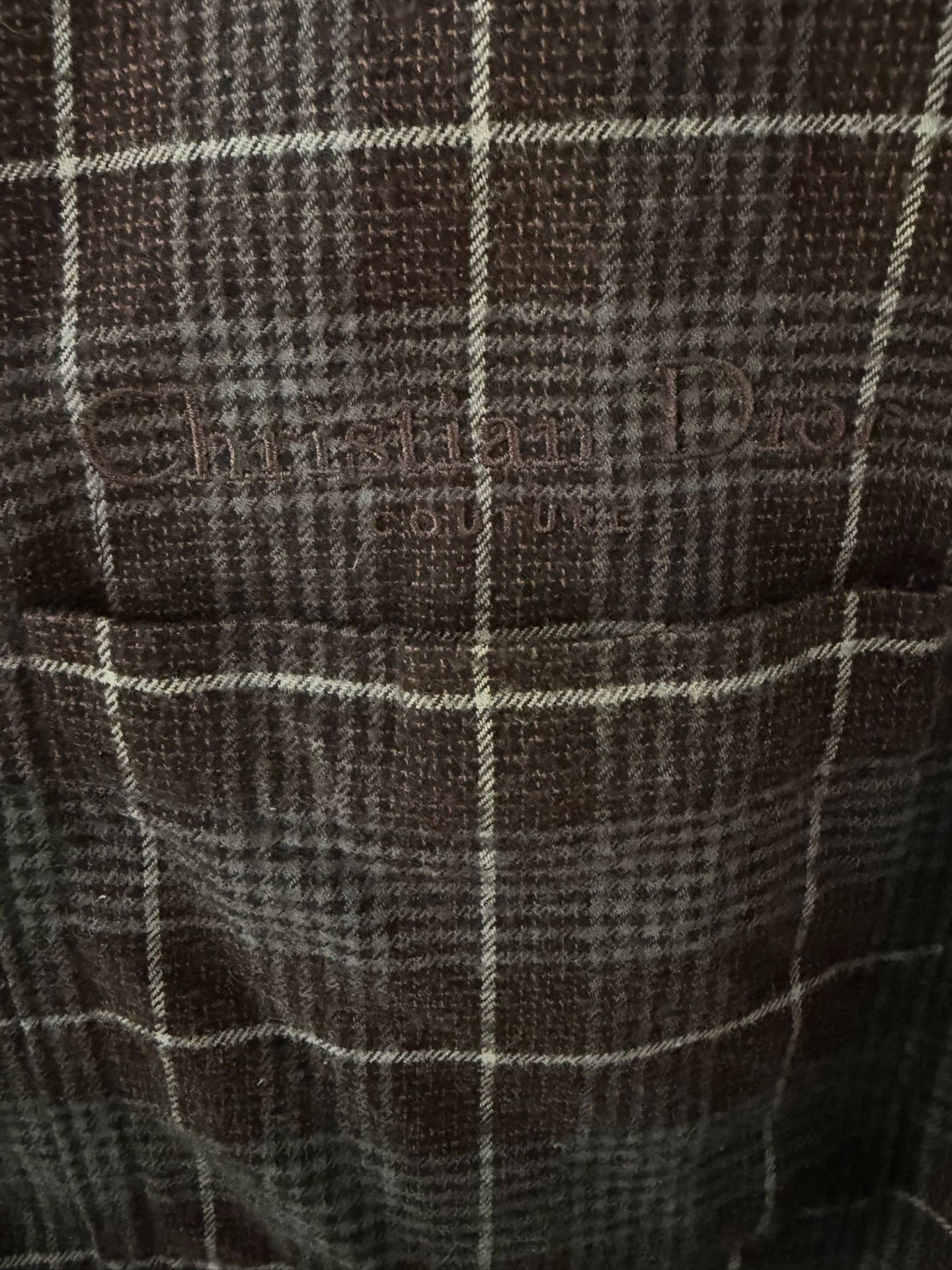 Dior Dior Reversible Plaid Denim Shirt Jacket Size 39 Size US M / EU 48-50 / 2 - 3 Thumbnail