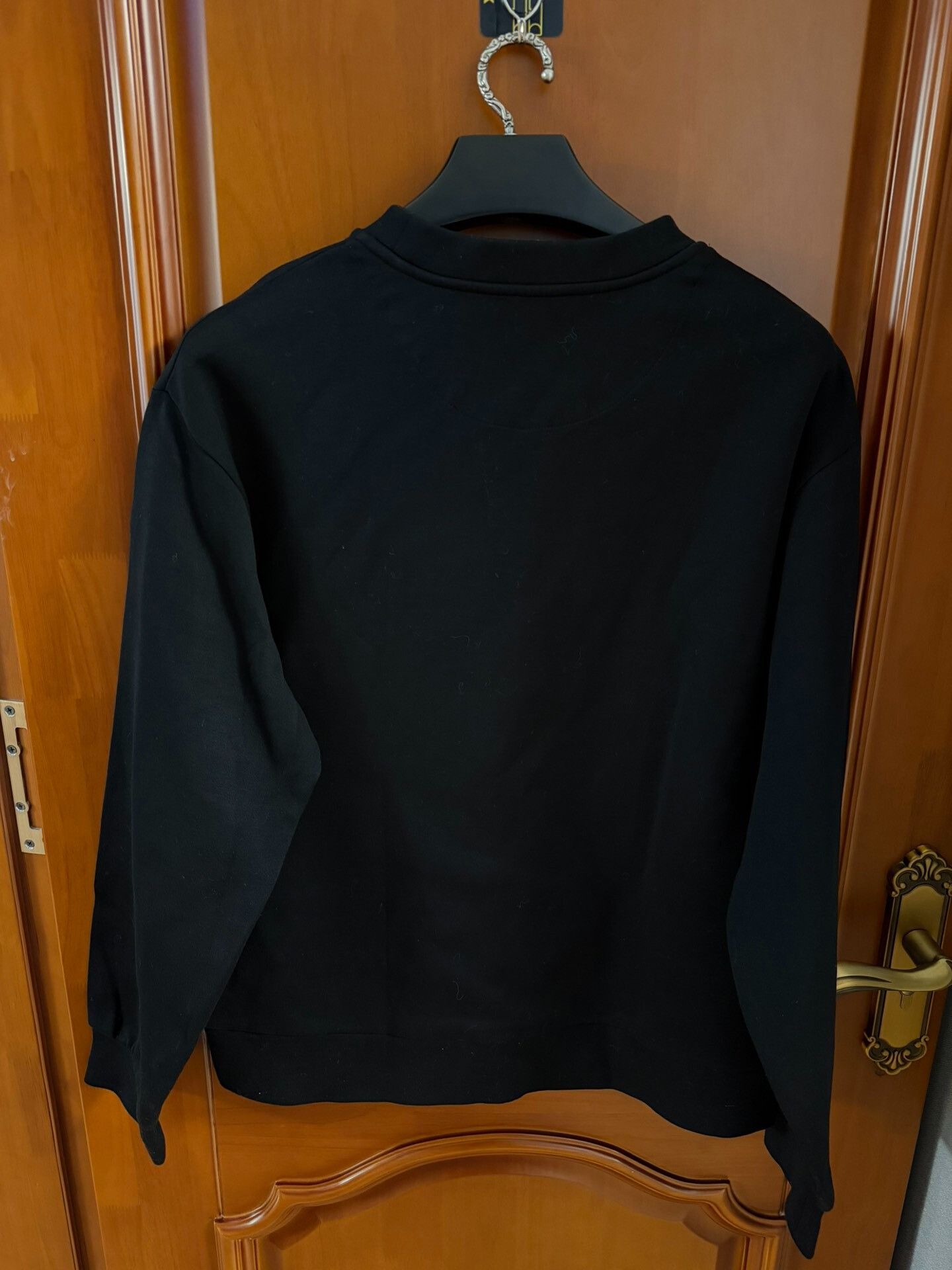 Prada Prada Triangle Logo Nylon Patch Sweatshirt XL Size US XL / EU 56 / 4 - 2 Thumbnail