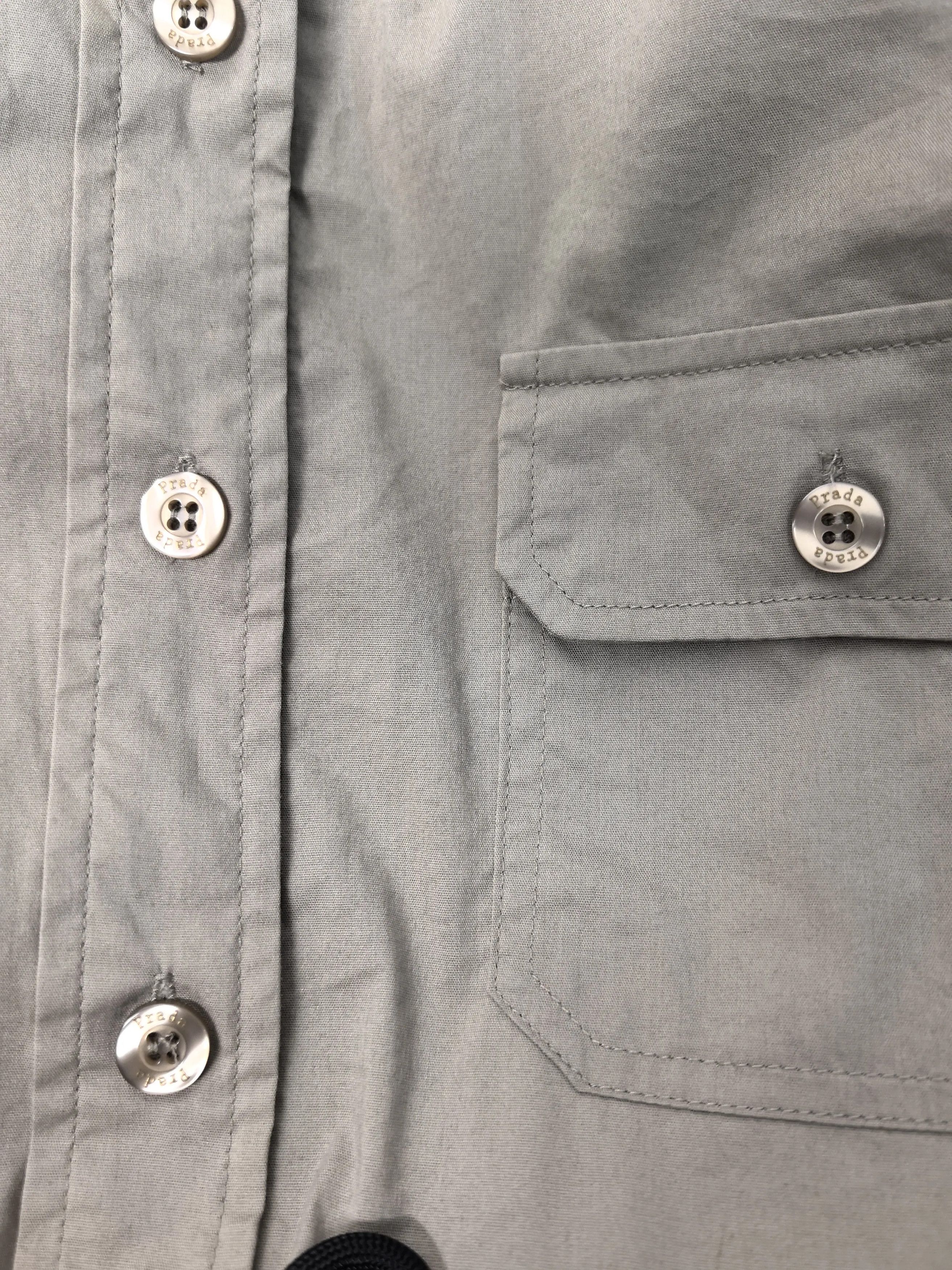 Prada Prada White Shirt xl Men Size US XL / EU 56 / 4 - 3 Thumbnail