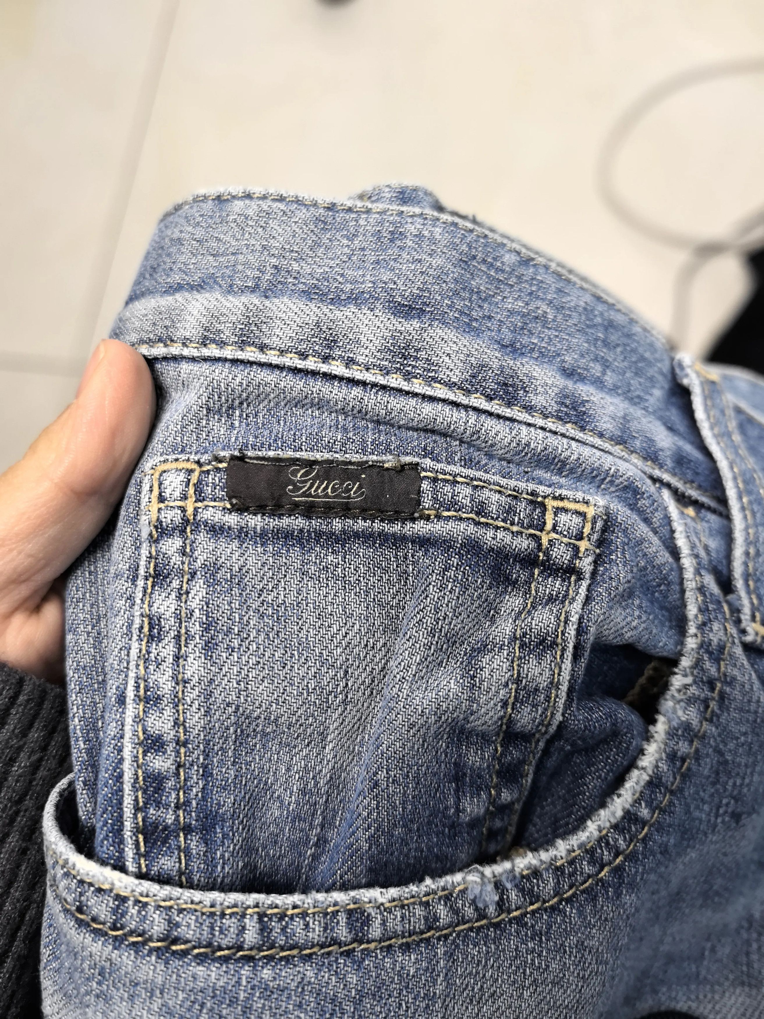 Gucci Gucci Denim White Denim Jeans 32 Men Size US 32 / EU 48 - 3 Thumbnail