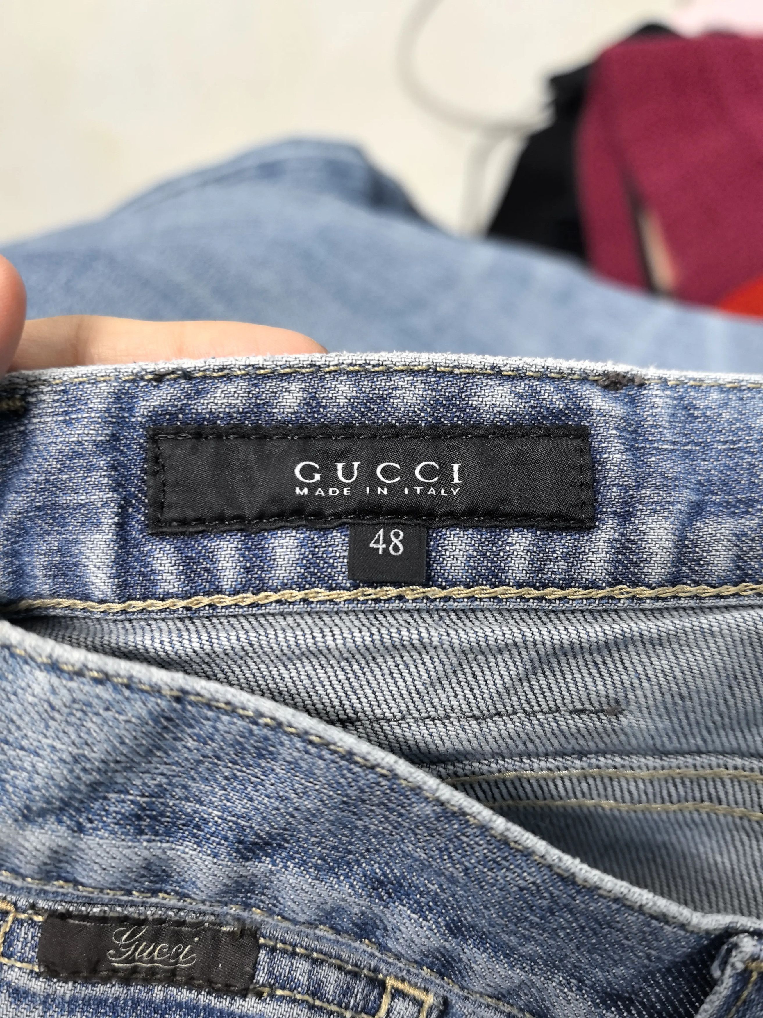 Gucci Gucci Denim White Denim Jeans 32 Men Size US 32 / EU 48 - 4 Thumbnail