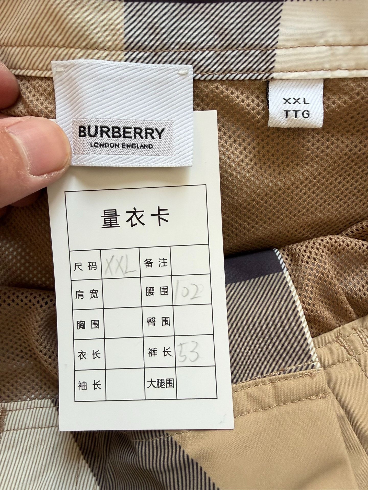 Burberry Burberry Check Mesh Lined Swim Shorts US 40 Size US 40 / EU 56 - 3 Thumbnail