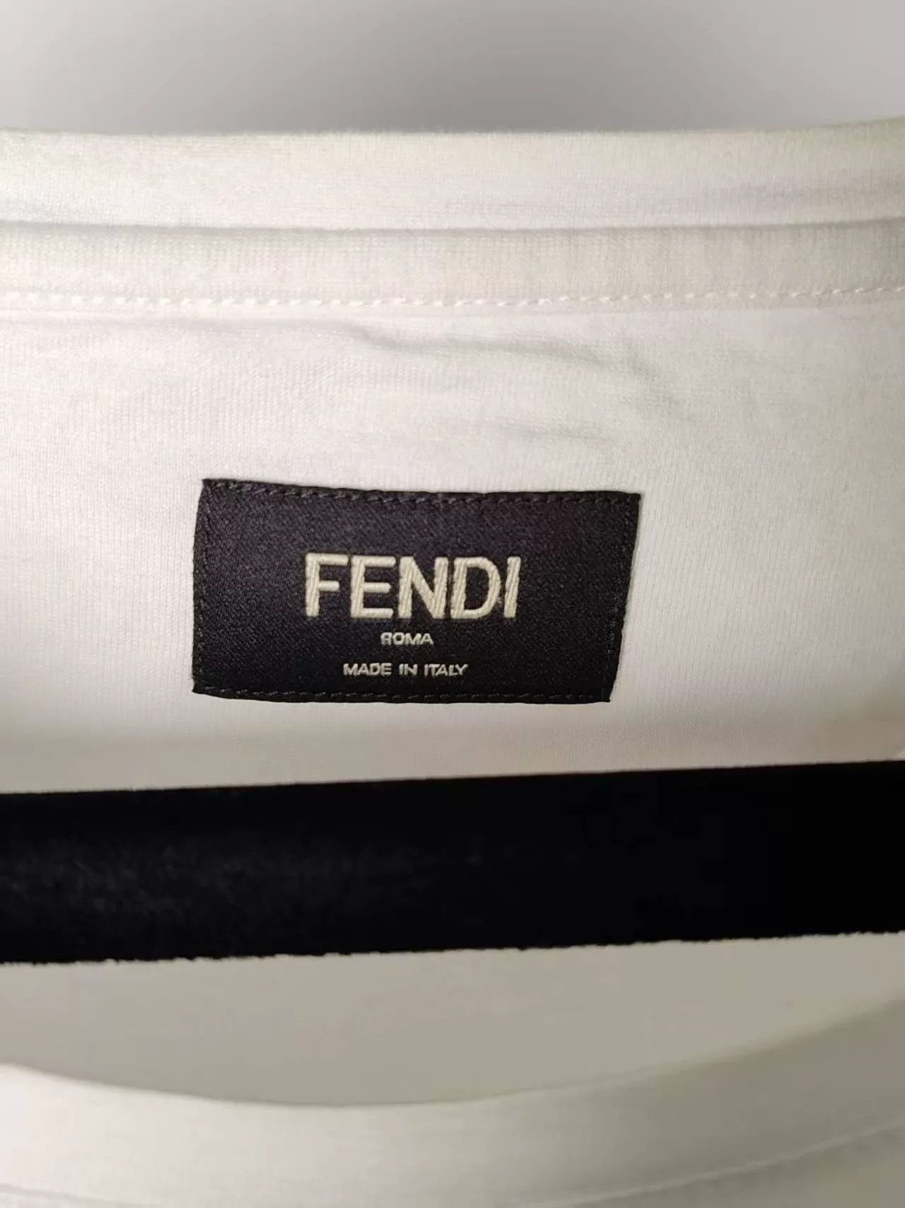 Fendi Fendi White T-Shirt xl Men Size US XL / EU 56 / 4 - 3 Thumbnail
