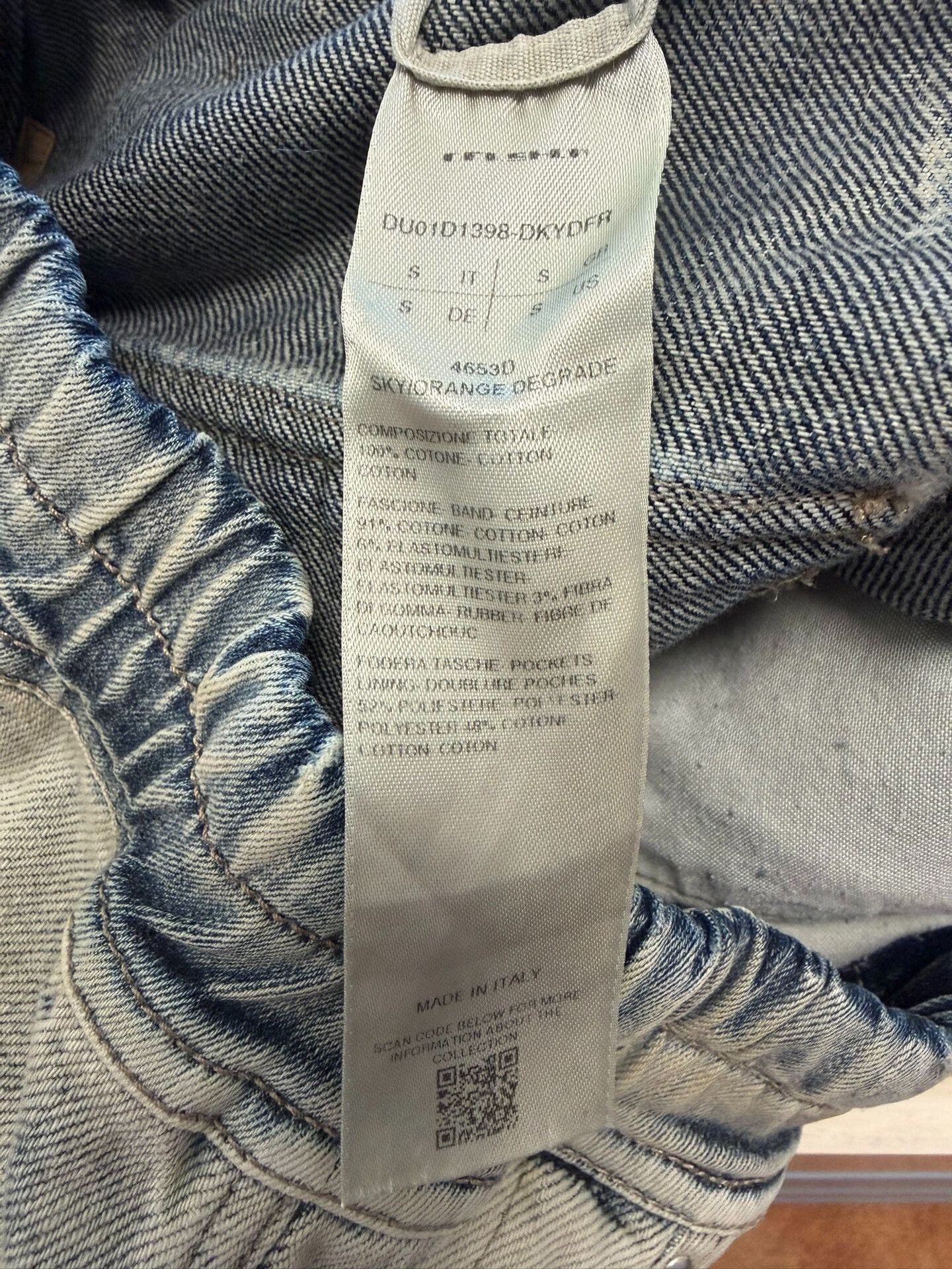 Rick Owens Drkshdw Rick Owens DRKSHDW Sky Orange Degrade Cargo Pants S Size US 30 / EU 46 - 3 Thumbnail