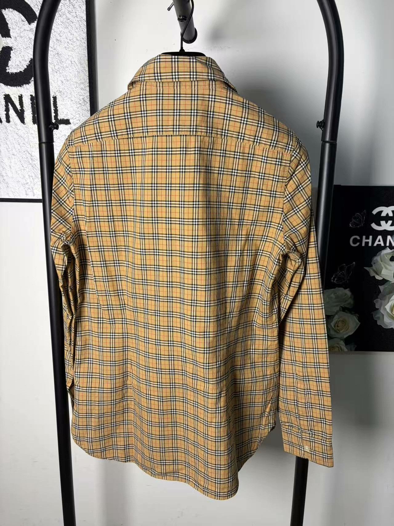 Burberry Burberry Plaid White Shirt m Men Size US M / EU 48-50 / 2 - 2 Thumbnail