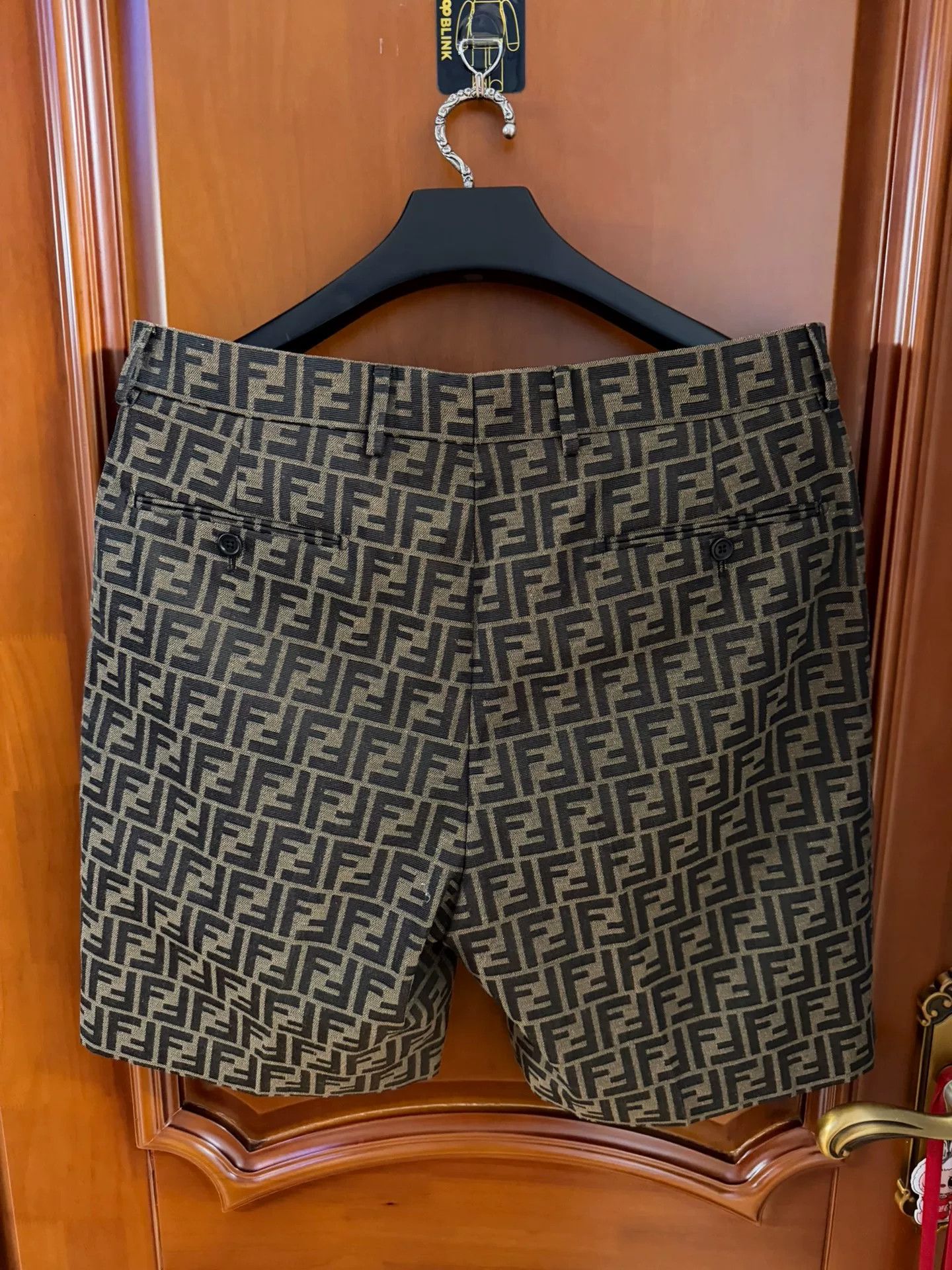 Fendi Fendi Zucca Print Monogram Shorts Size 52 Size US 36 / EU 52 - 2 Thumbnail