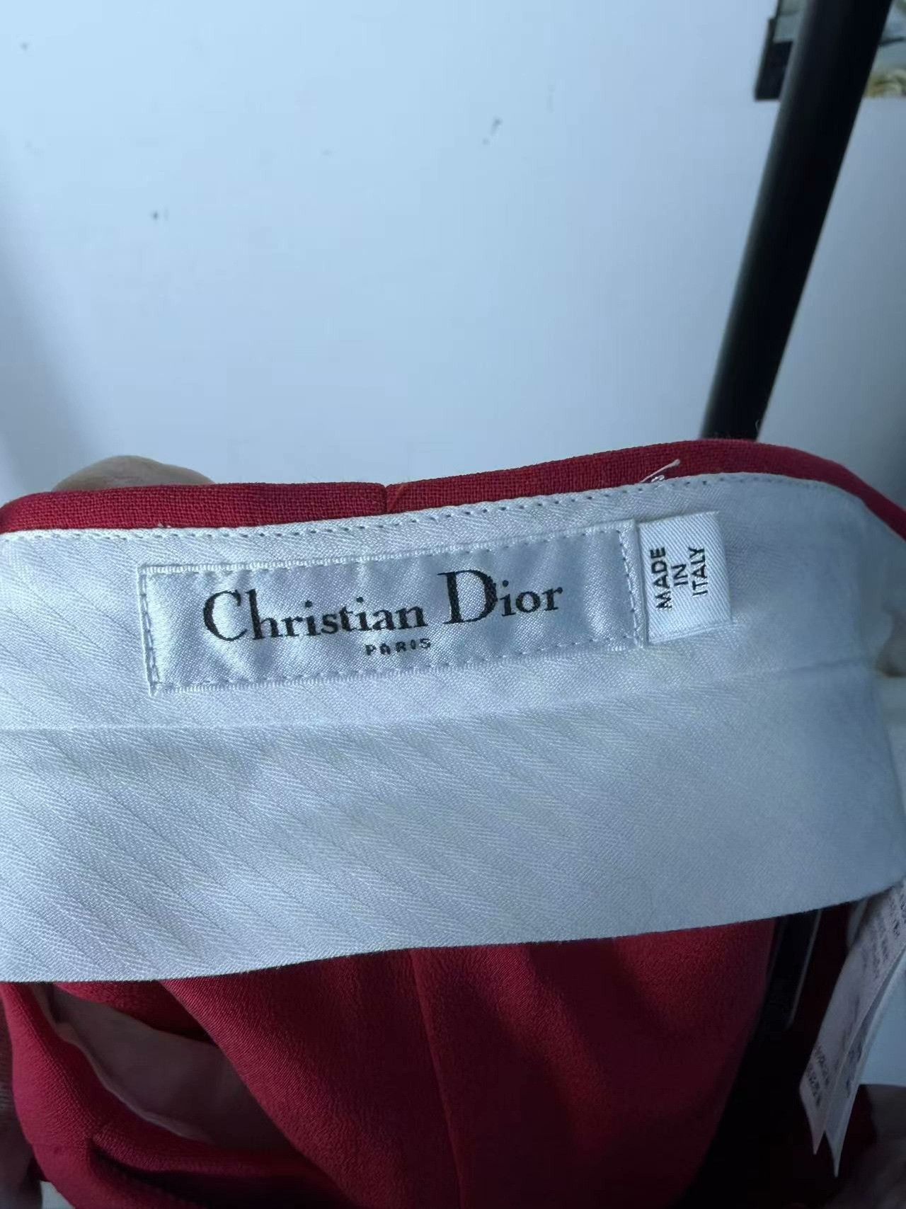 Dior Dior Wool White Pants 28 Women Size 28" / US 6 / IT 42 - 3 Thumbnail