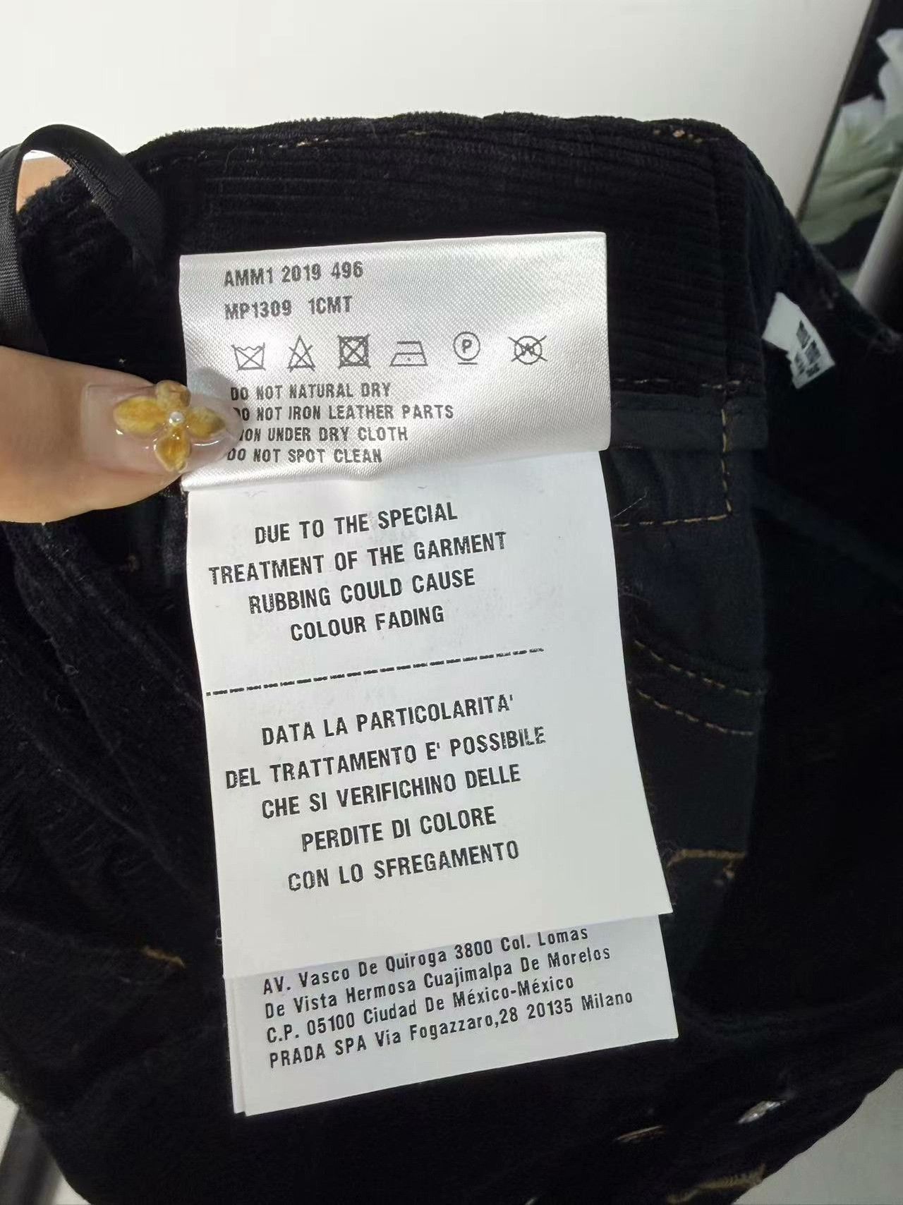 Miu Miu Miu Miu Corduroy White Pants 28 Women Size 28" / US 6 / IT 42 - 4 Thumbnail