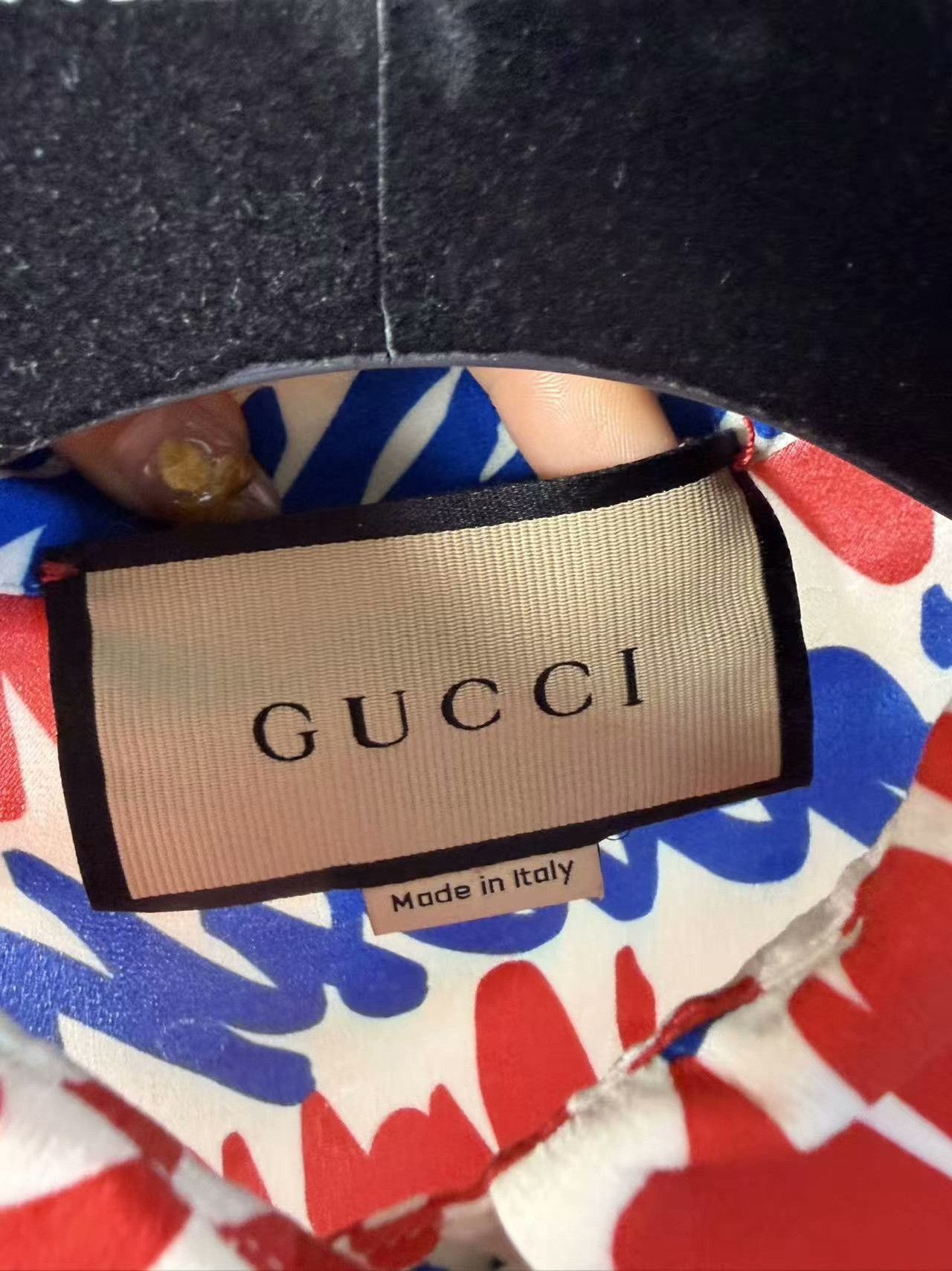 Gucci Gucci Graphic White Shirt m Men Size US M / EU 48-50 / 2 - 4 Thumbnail