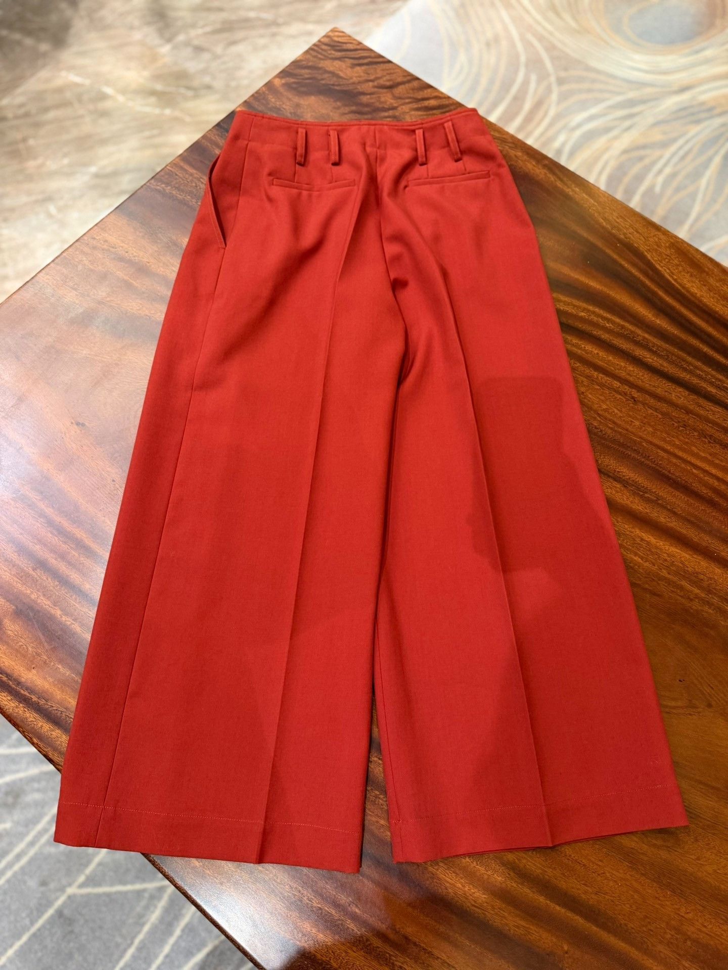 Dior Dior Wool Wide-Leg Pants Size FR 40 Size 28" / US 6 / IT 42 - 3 Thumbnail