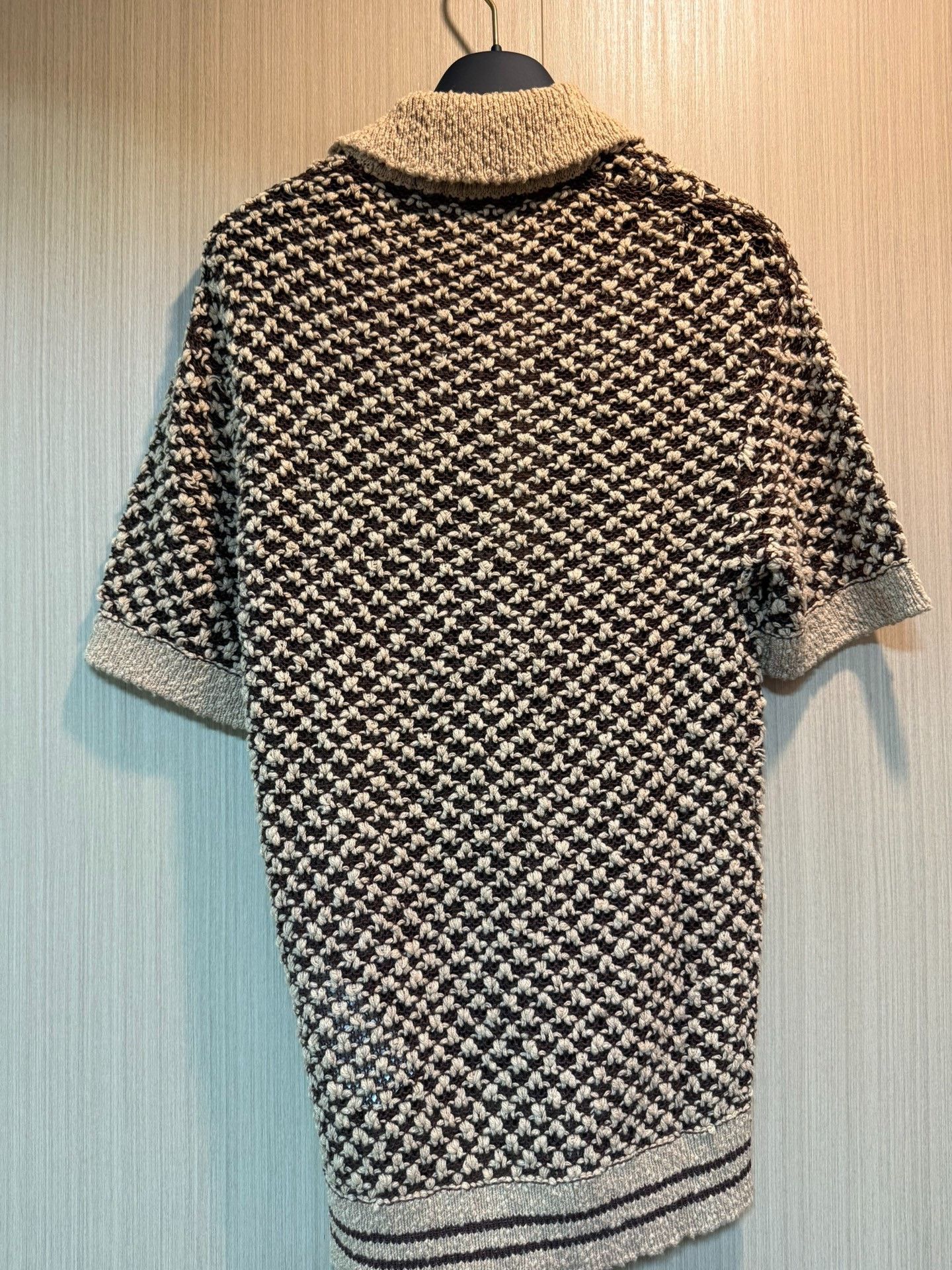 Louis Vuitton Louis Vuitton Logo Patch Knit Polo Shirt XS Size US XS / EU 42 / 0 - 2 Thumbnail