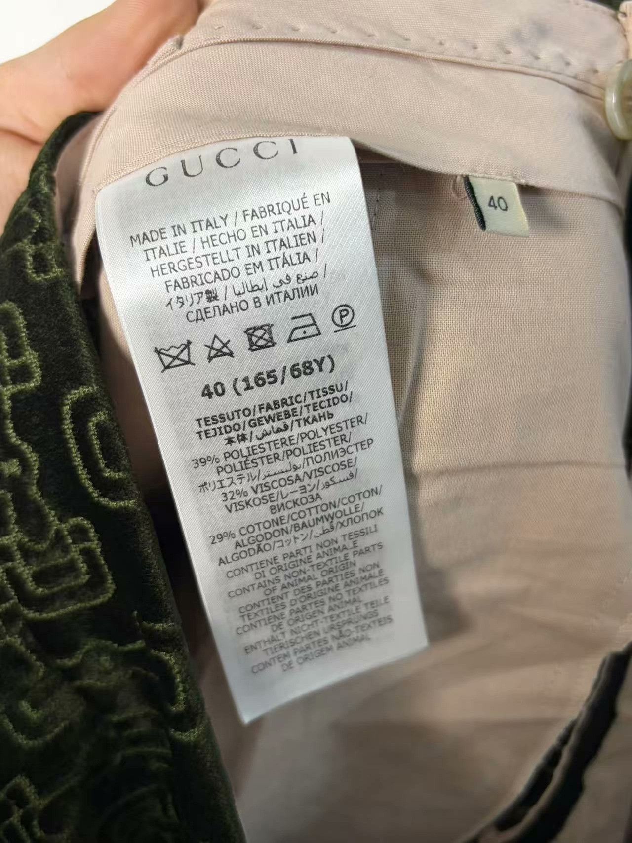 Gucci Gucci Velvet White Casual Pants 34 Men Size US 34 / EU 50 - 4 Thumbnail