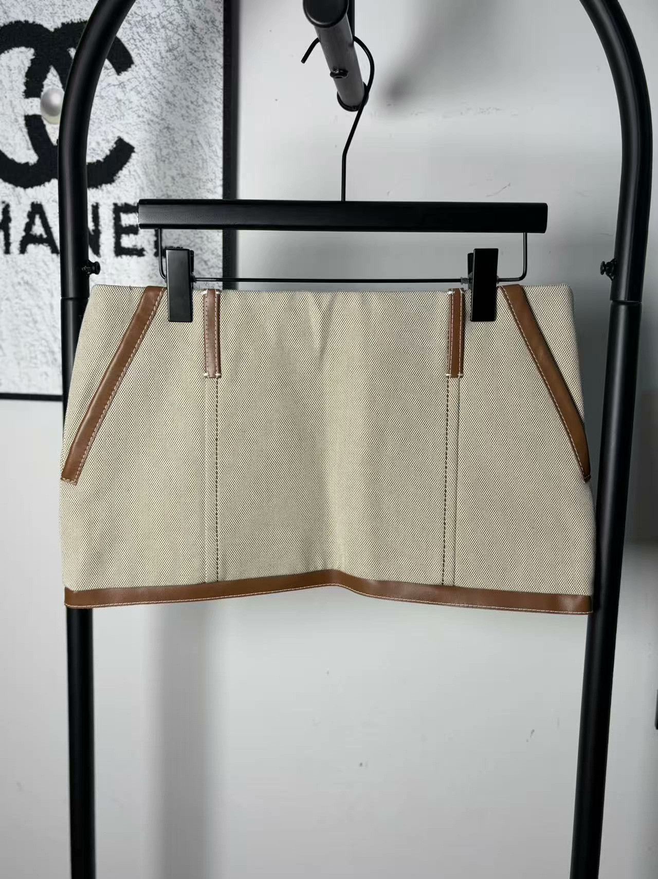 Miu Miu Miu Miu Retro Denim White Skirt 28 Women Size 28" / US 6 / IT 42 - 2 Thumbnail