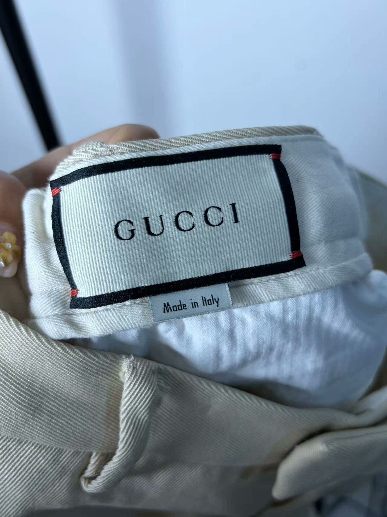 Gucci Gucci Retro Embroidered White Casual Pants 32 Men Size US 32 / EU 48 - 4 Thumbnail