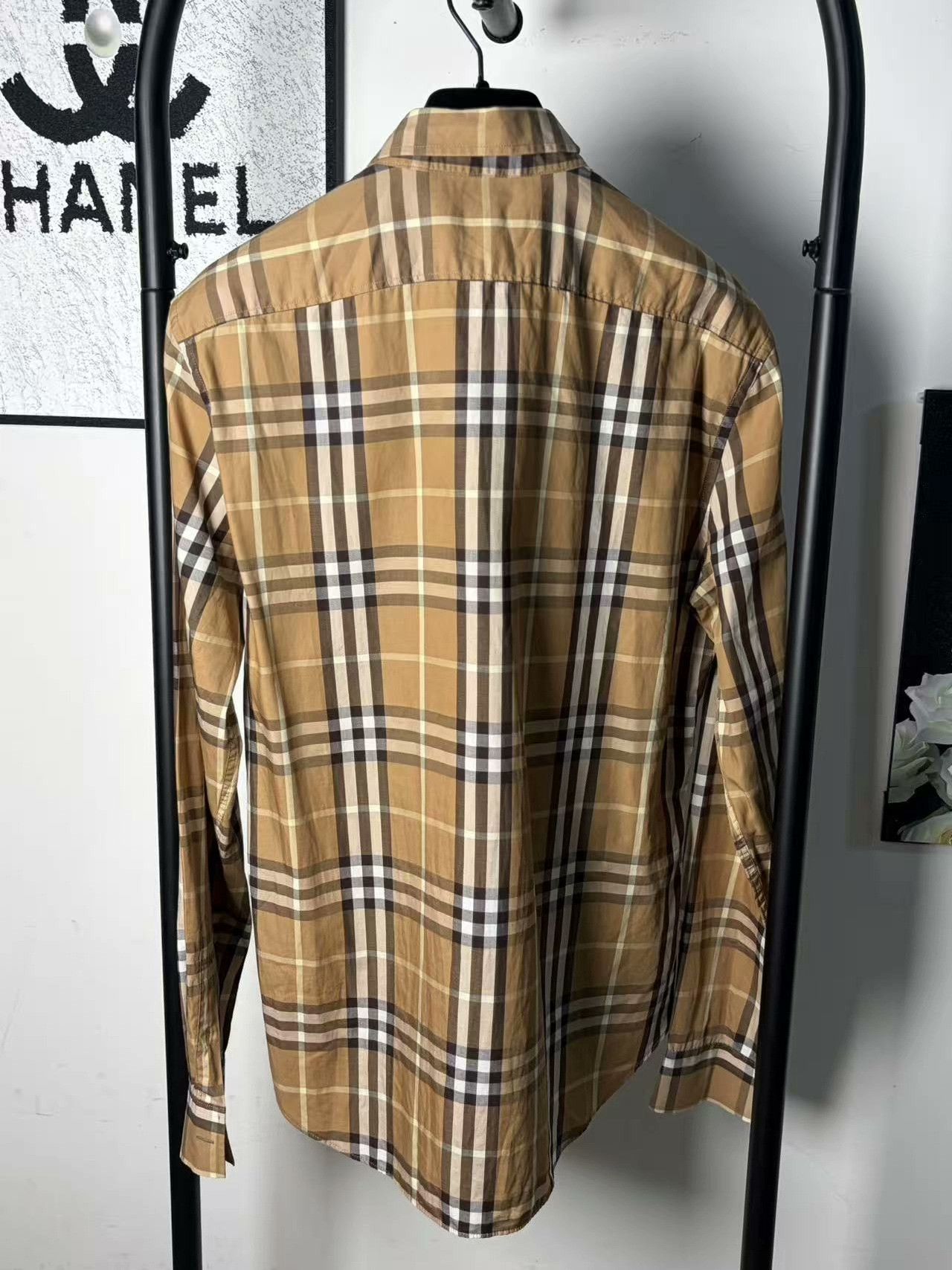 Burberry Burberry Plaid White Shirt m Men Size US M / EU 48-50 / 2 - 2 Thumbnail