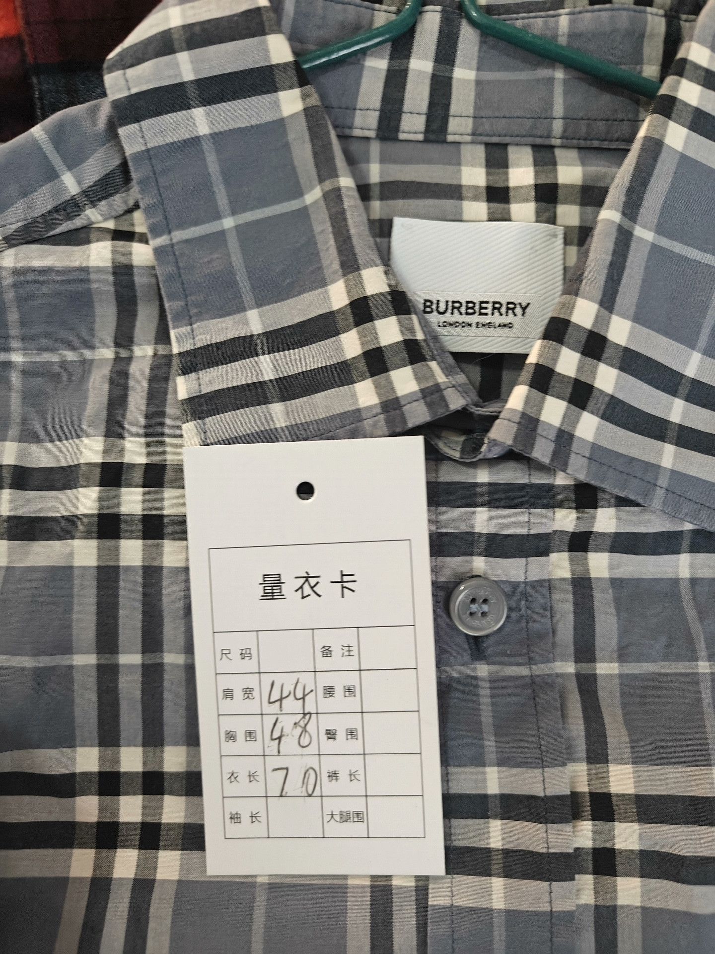 Burberry Burberry Plaid White Shirt xs Men Size US XS / EU 42 / 0 - 5 Thumbnail