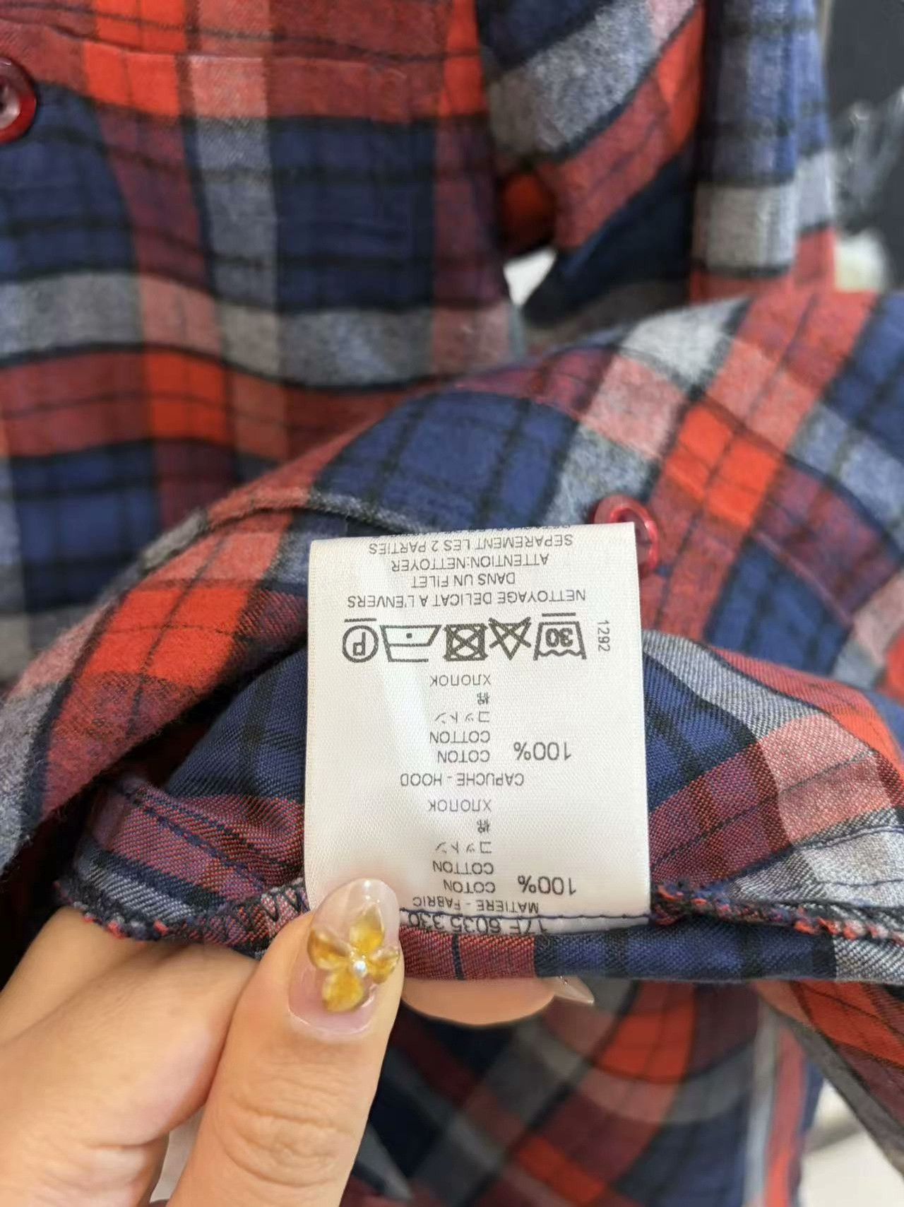 Givenchy Givenchy Plaid White Shirt m Men Size US M / EU 48-50 / 2 - 3 Thumbnail