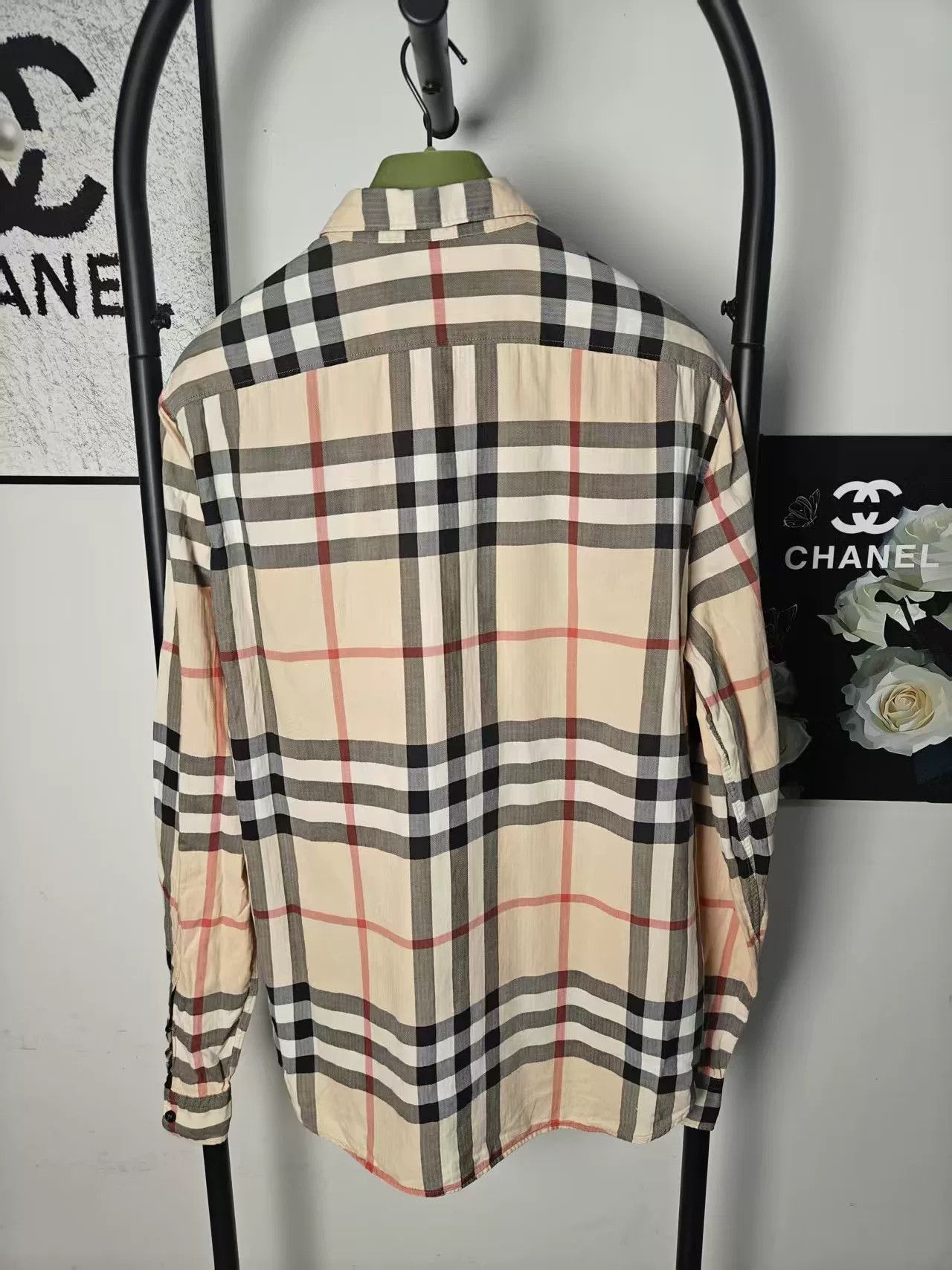 Burberry Burberry Plaid White Shirt l Men Size US L / EU 52-54 / 3 - 2 Thumbnail