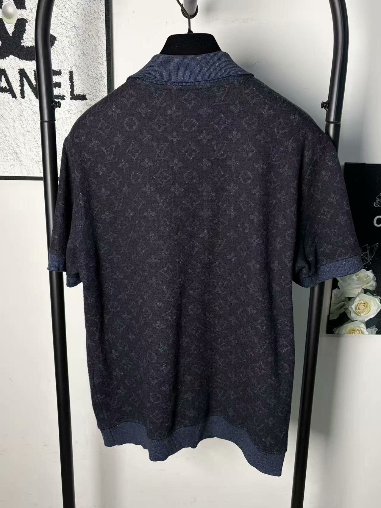Louis Vuitton Louis Vuitton Knit White Polo l Men Size US L / EU 52-54 / 3 - 2 Thumbnail