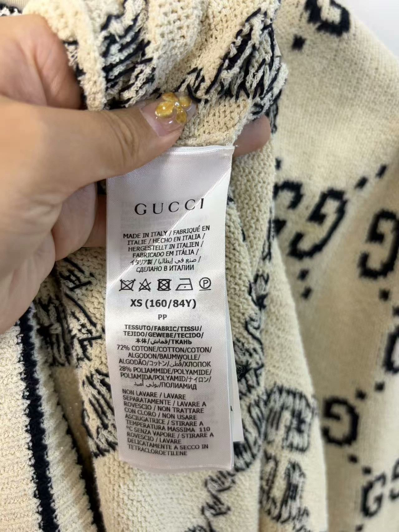 Gucci Gucci White T-Shirt XS Women Size XS / US 0-2 / IT 36-38 - 3 Thumbnail