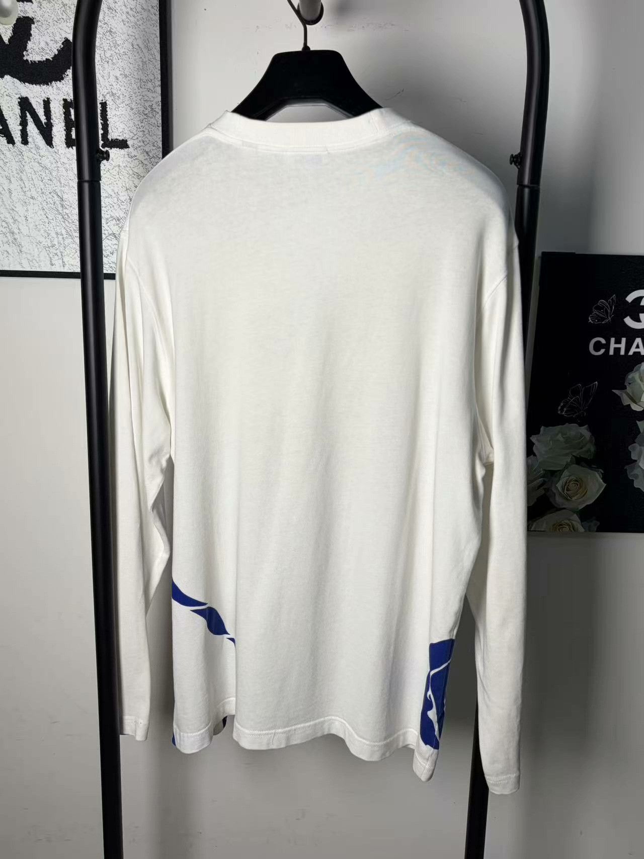 Burberry Burberry White Hoodie l Men Size US L / EU 52-54 / 3 - 2 Thumbnail