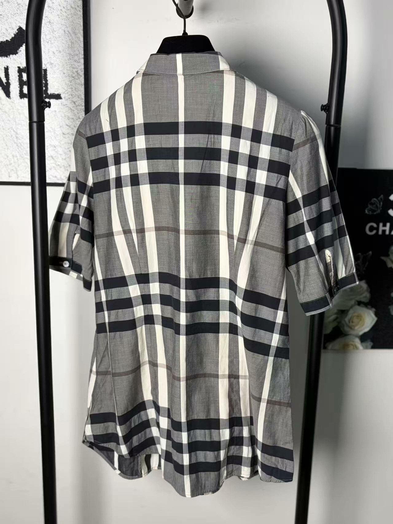 Burberry Burberry Plaid White Shirt m Men Size US M / EU 48-50 / 2 - 2 Thumbnail
