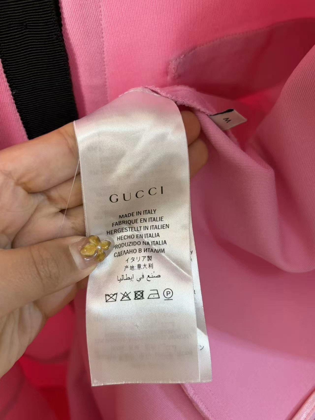 Gucci Gucci Striped White T-Shirt M Women Size M / US 6-8 / IT 42-44 - 4 Thumbnail