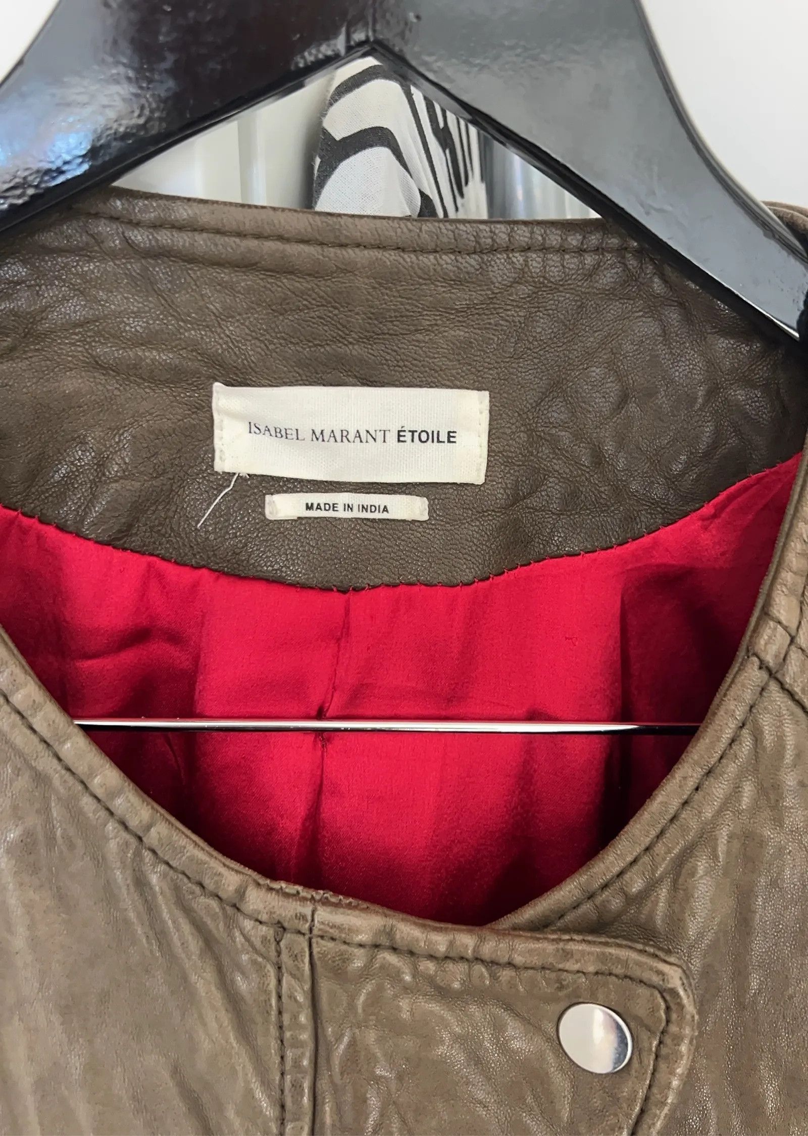 Isabel Marant Isabel Marant Etoile Leather Jacket Size S / US 4 / IT 40 - 2 Thumbnail