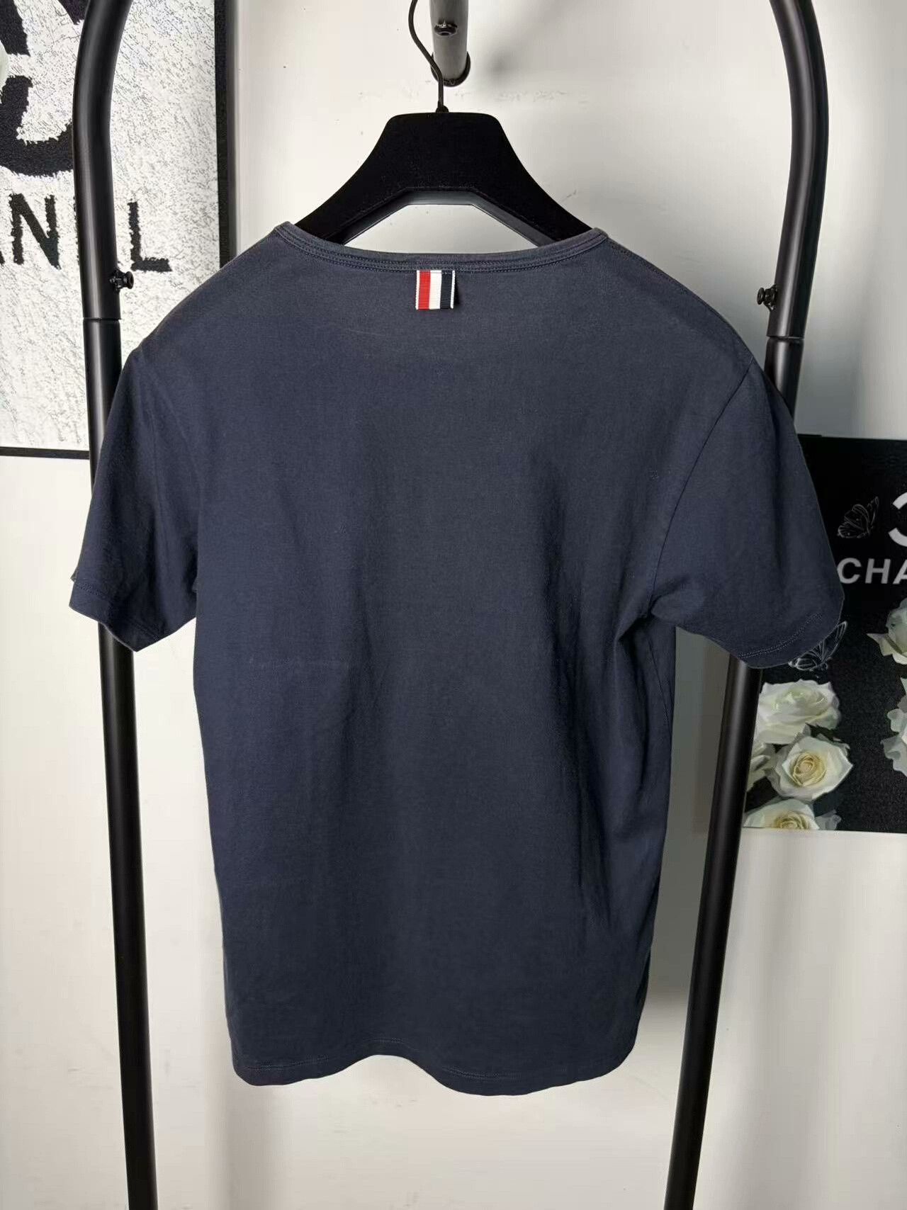 Thom Browne Thom Browne White T-Shirt m Men Size US M / EU 48-50 / 2 - 2 Thumbnail