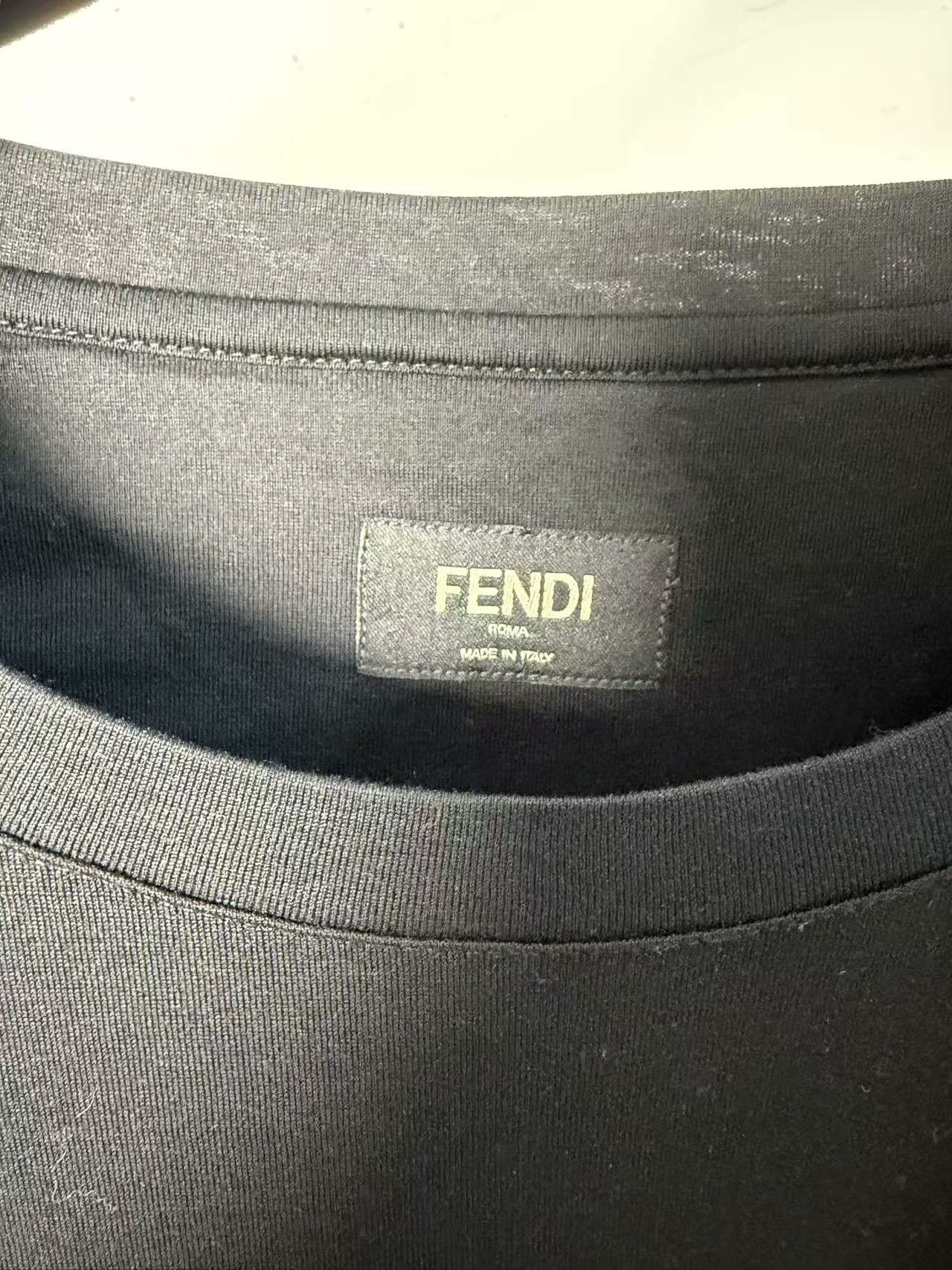 Fendi Fendi Retro White T-Shirt xs Men Size US XS / EU 42 / 0 - 3 Thumbnail