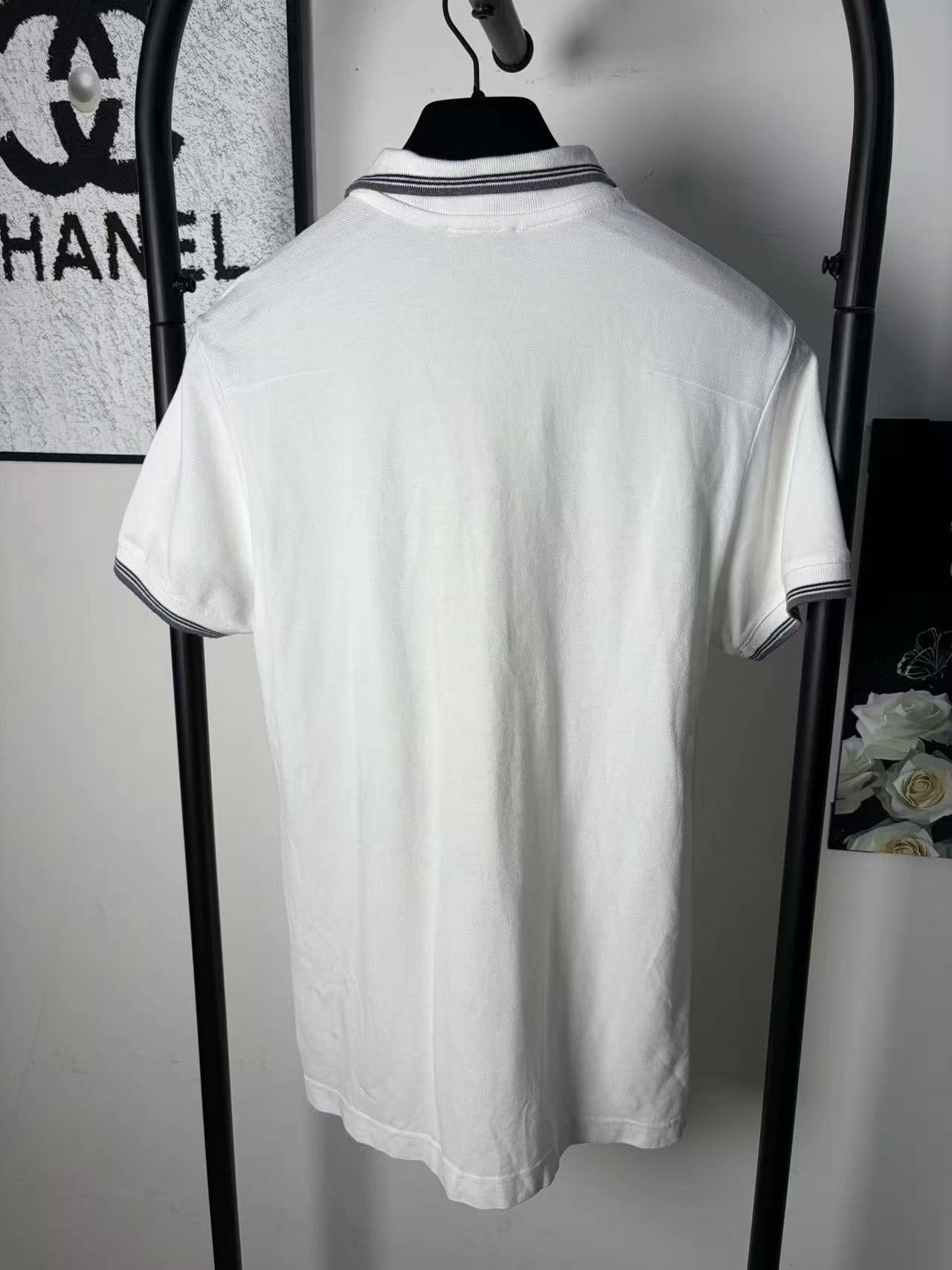 Dior Dior White Polo m Men Size US M / EU 48-50 / 2 - 2 Thumbnail