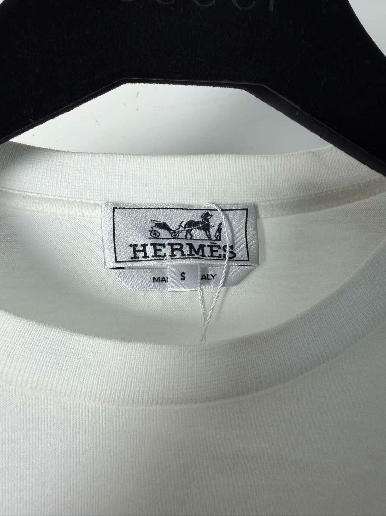 Hermes Hermes White T-Shirt s Men Size US S / EU 44-46 / 1 - 4 Thumbnail