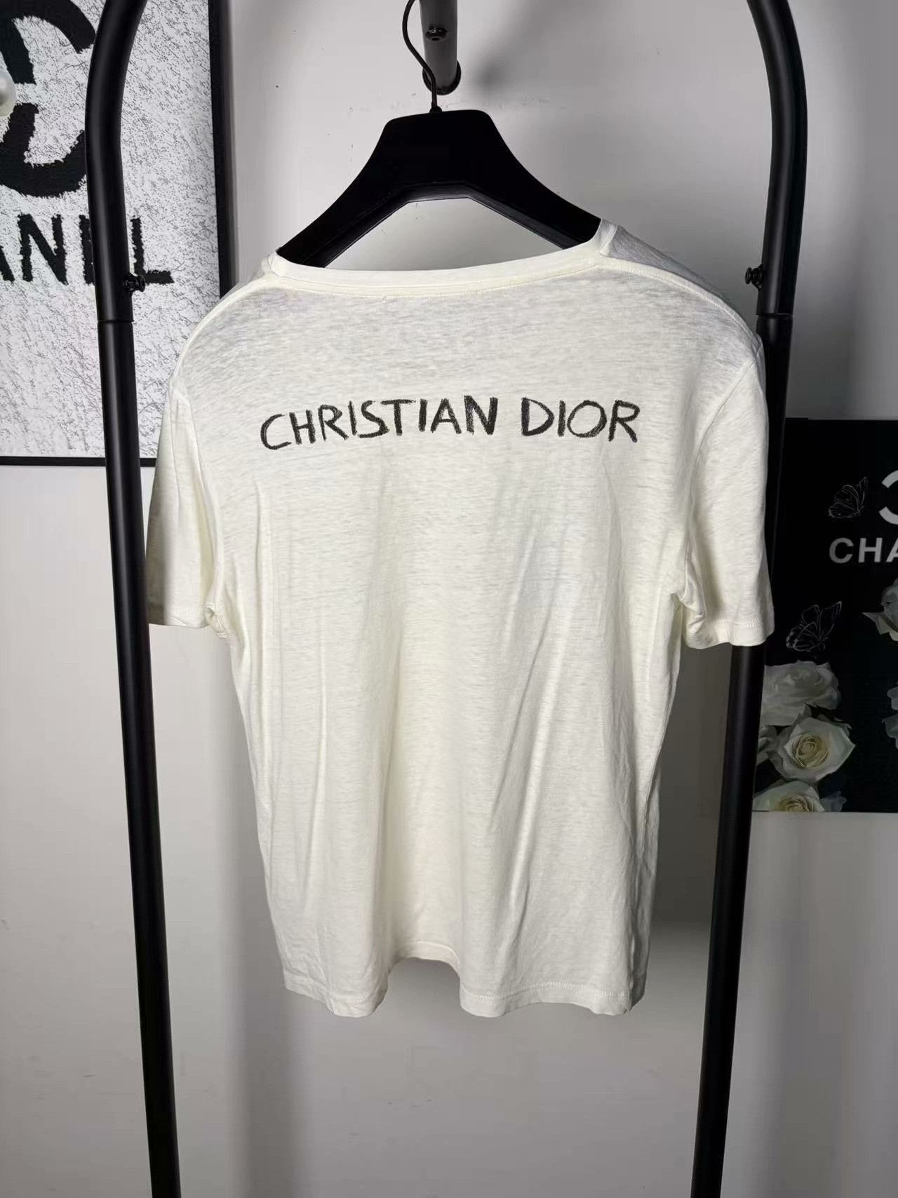 Dior Dior Retro White T-Shirt s Men Size US S / EU 44-46 / 1 - 2 Thumbnail