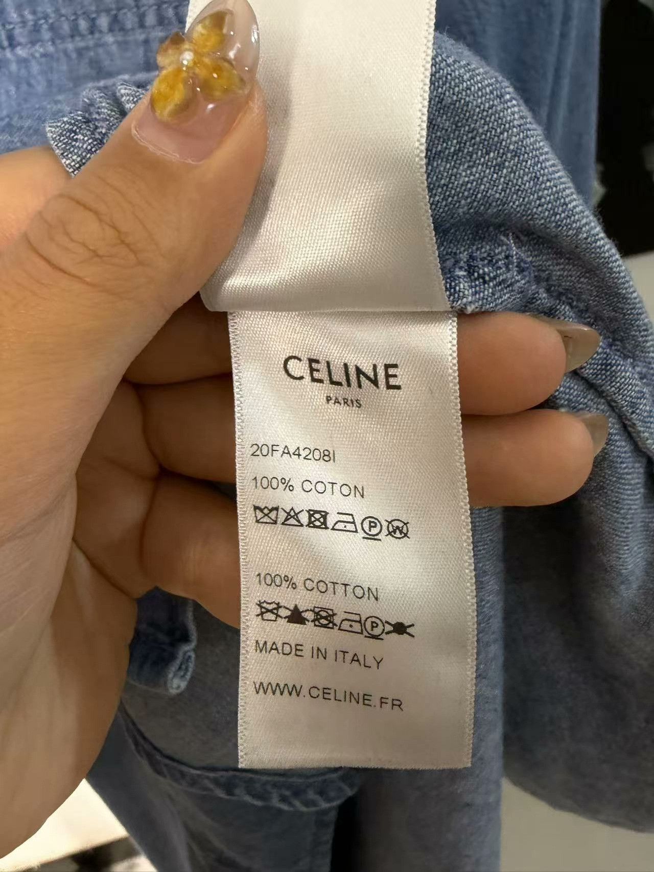 Celine Celine White Shirt m Men Size US M / EU 48-50 / 2 - 4 Thumbnail