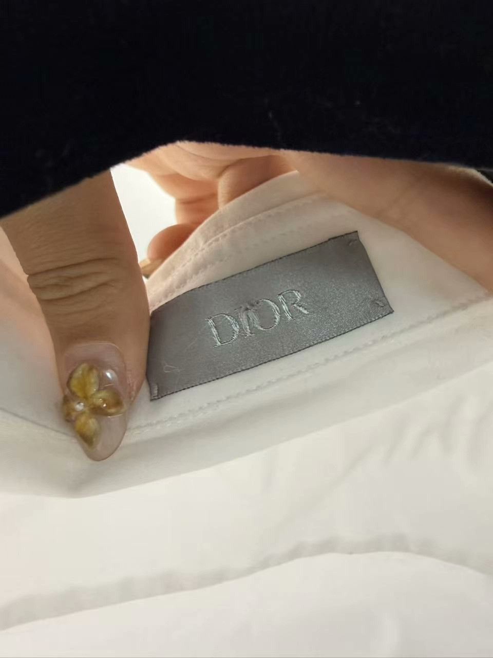 Dior Dior Retro Embroidered White Shirt l Men Size US L / EU 52-54 / 3 - 3 Thumbnail