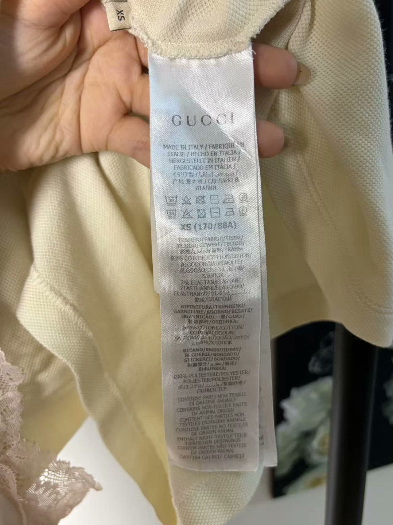 Gucci Gucci White Polo xs Men Size US XS / EU 42 / 0 - 4 Thumbnail