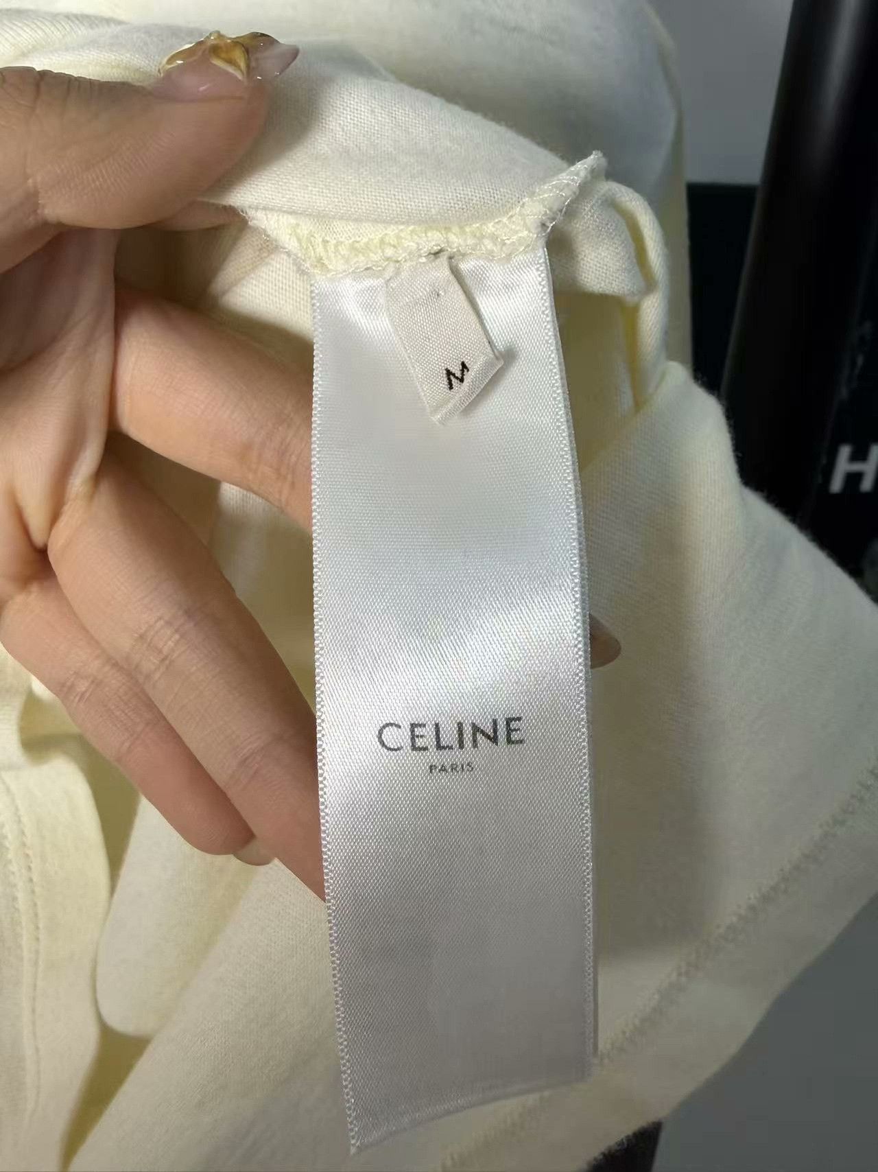Celine Celine White T-Shirt m Men Size US M / EU 48-50 / 2 - 4 Thumbnail