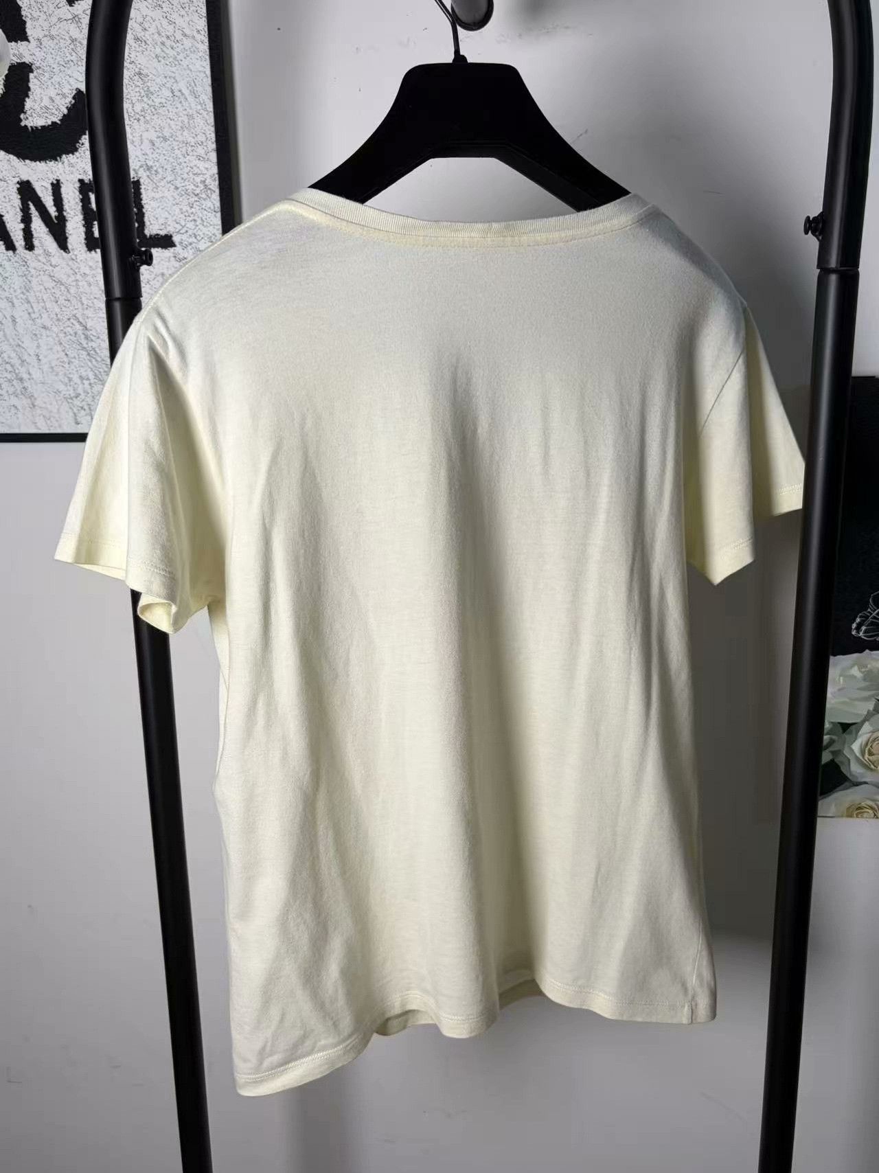 Celine Celine White T-Shirt m Men Size US M / EU 48-50 / 2 - 2 Thumbnail