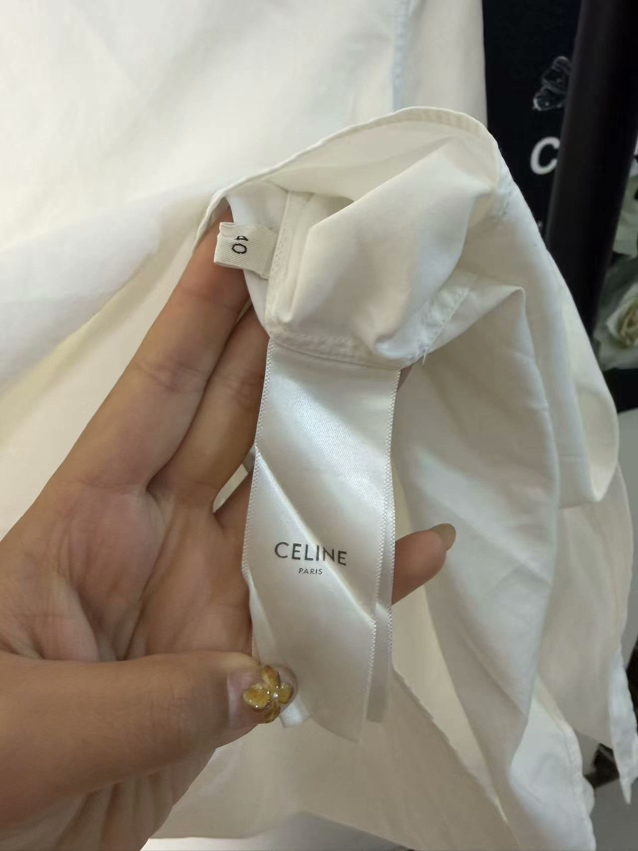 Celine Celine White Shirt m Men Size US M / EU 48-50 / 2 - 5 Thumbnail