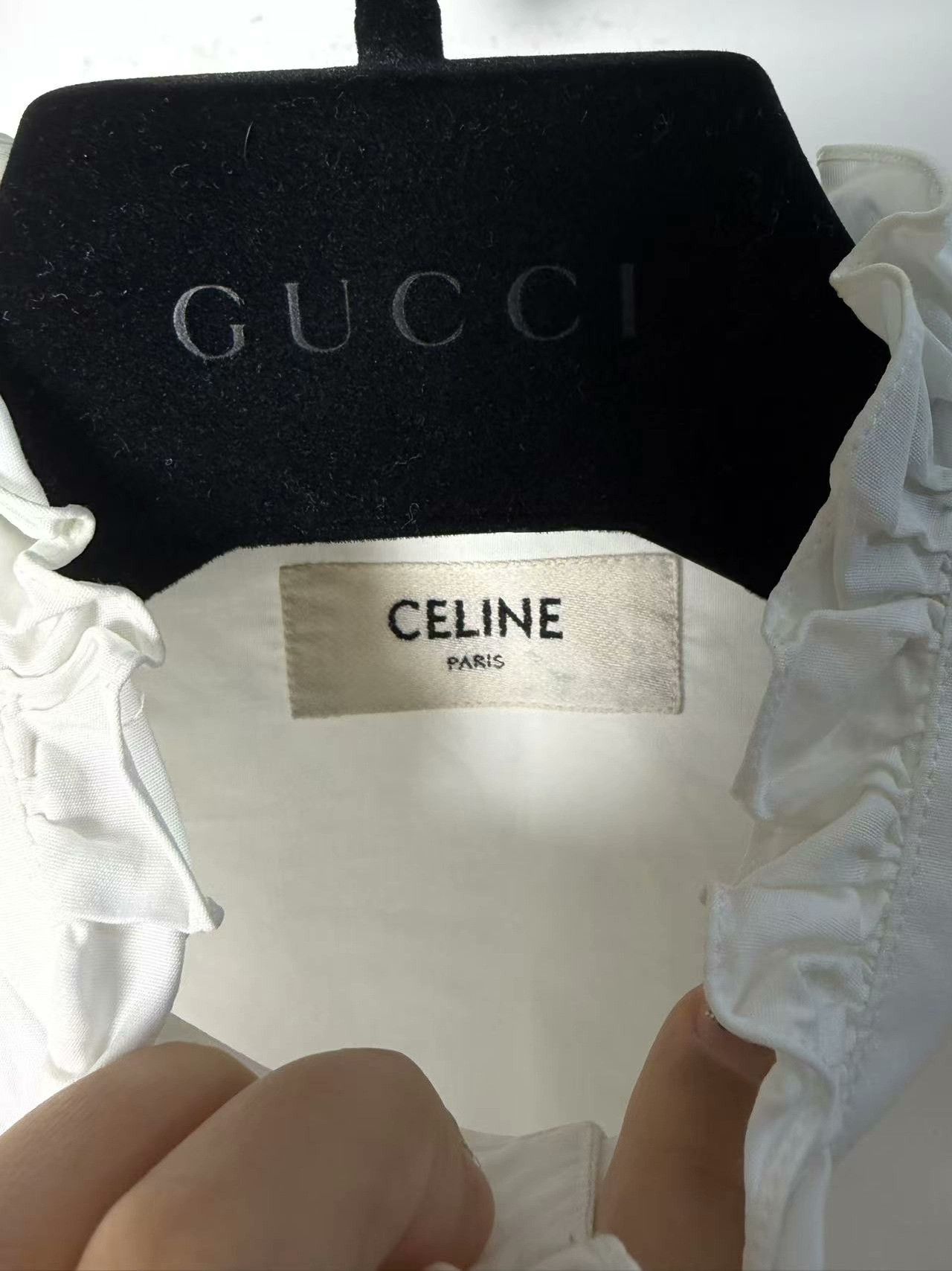 Celine Celine White Shirt m Men Size US M / EU 48-50 / 2 - 4 Thumbnail